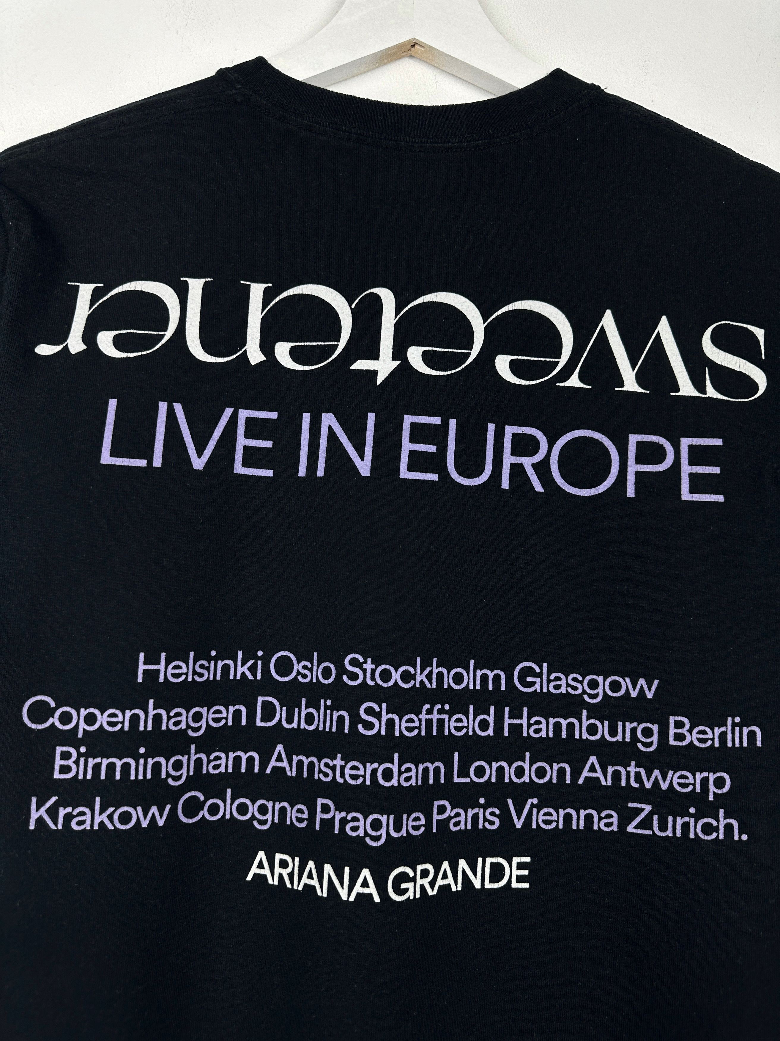 Band Tees Ariana Grande Sweetener Tour T Shirt Tee Graphic Band Pop Size US S / EU 44-46 / 1 - 5 Thumbnail