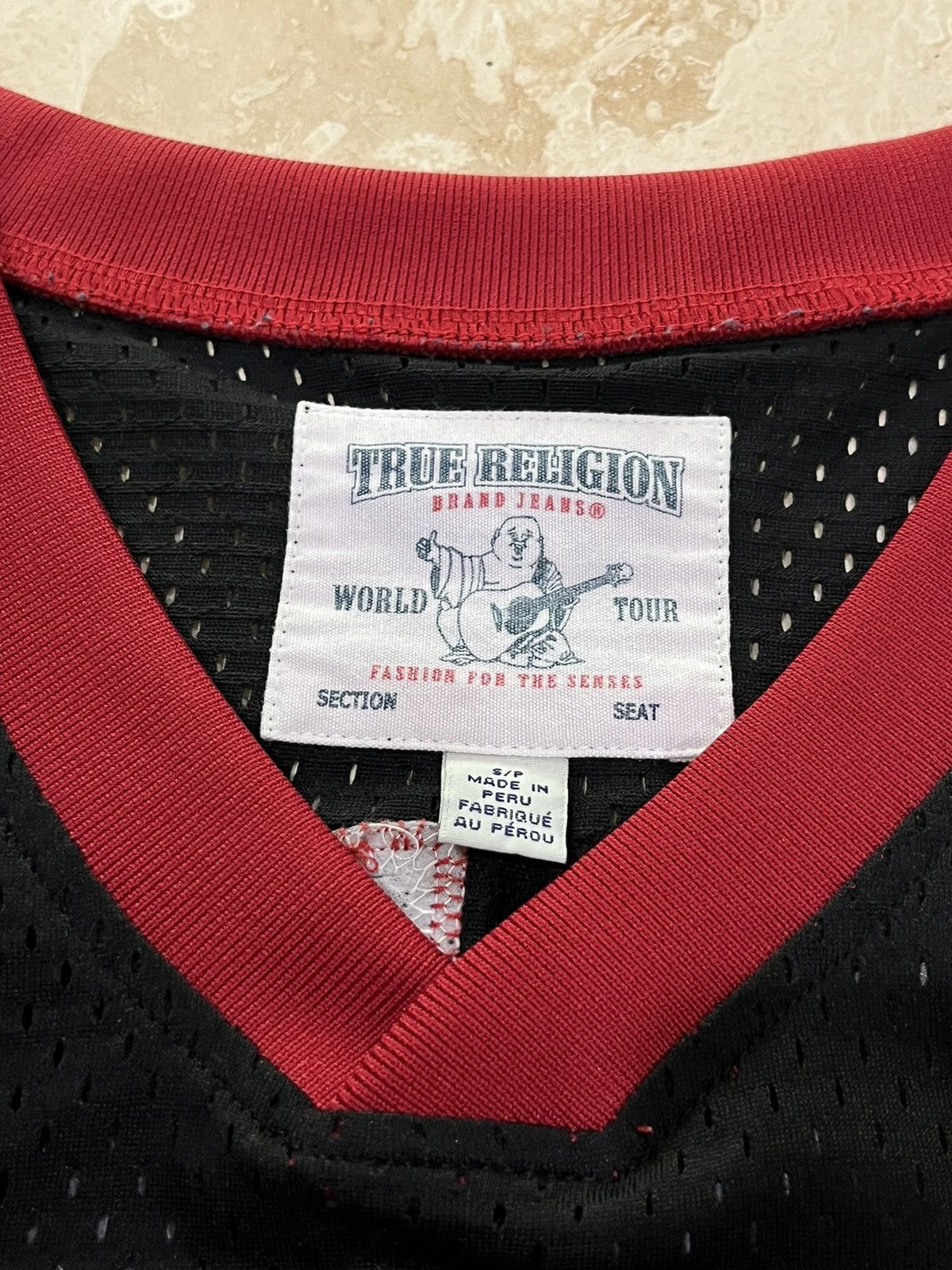 True Religion Y2K True Religion Mesh Basketball Jersey Size US S / EU 44-46 / 1 - 3 Thumbnail
