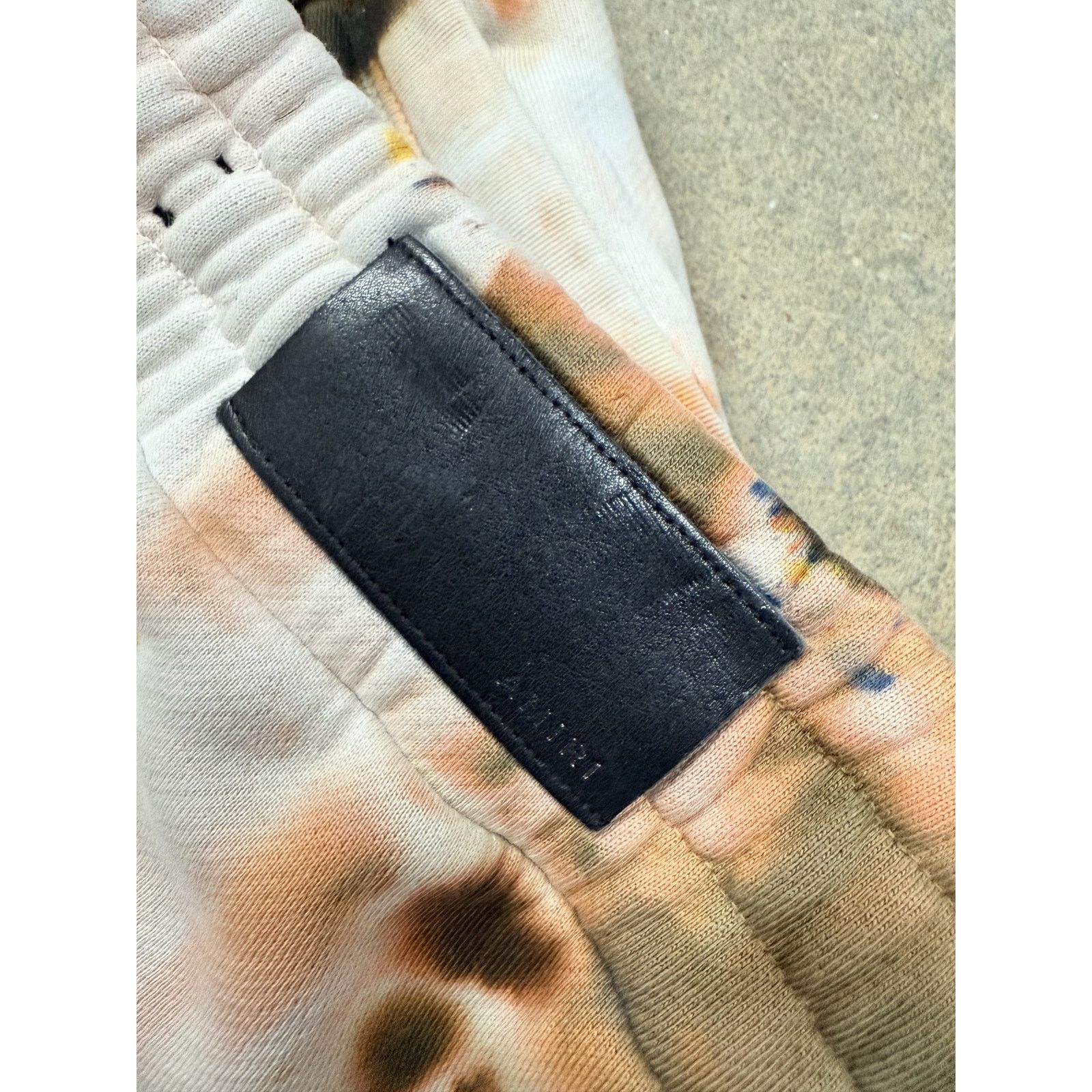 Amiri Amiri Sweats Orange Tie Dye Used Medium Size US 32 / EU 48 - 3 Thumbnail