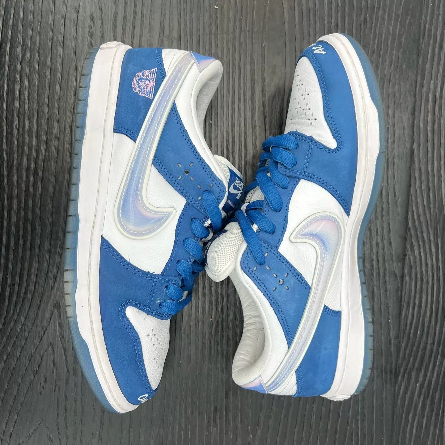Nike Nike Dunk SB Bron Blue White Size 41 New Size US 8 / EU 41 - 3 Thumbnail