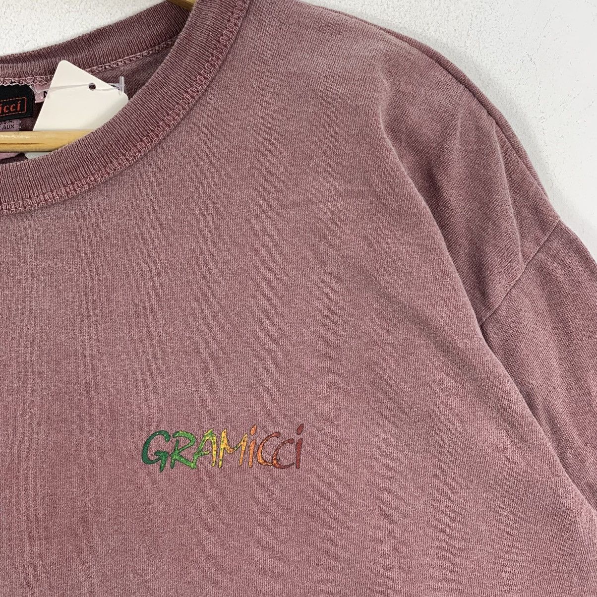 Gramicci Vintage 90s GRAMICCI OUTDOOR USA Back Hit ShortSleeve Tshirt Size US M / EU 48-50 / 2 - 4 Thumbnail