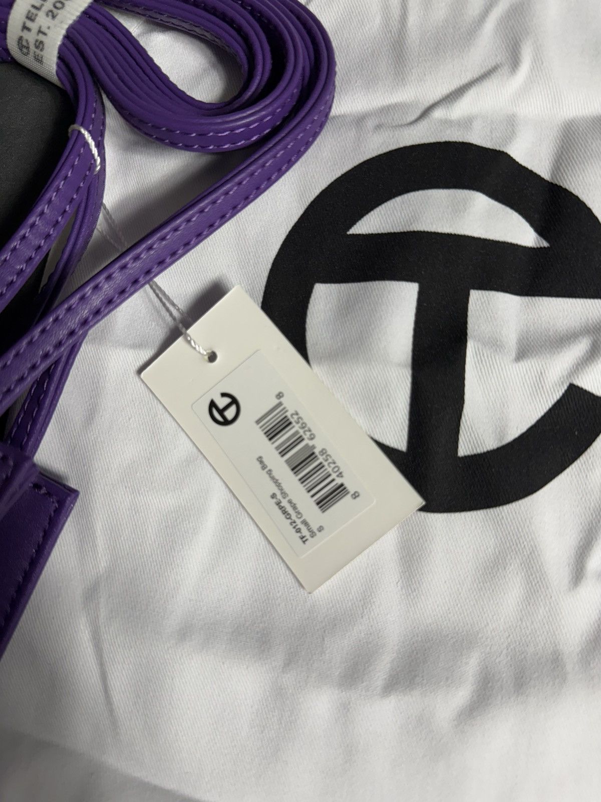 Telfar Telfar Small Grape Shopping Bag Size ONE SIZE - 5 Thumbnail