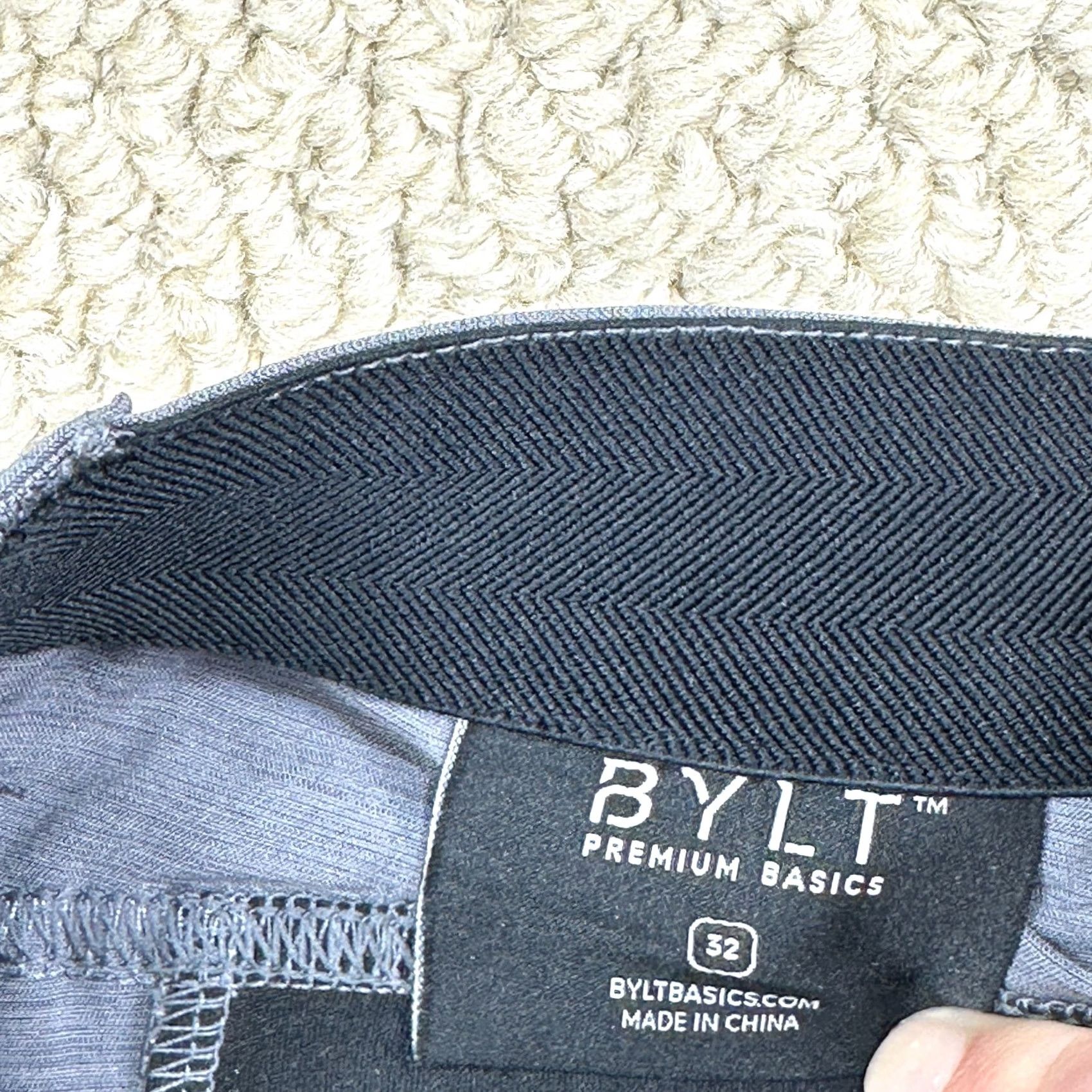 Asics BYLT Jogger Pants Mens 32 Gray Kinetic Premium Performance Activewear Basics Size US 32 / EU 48 - 3 Thumbnail