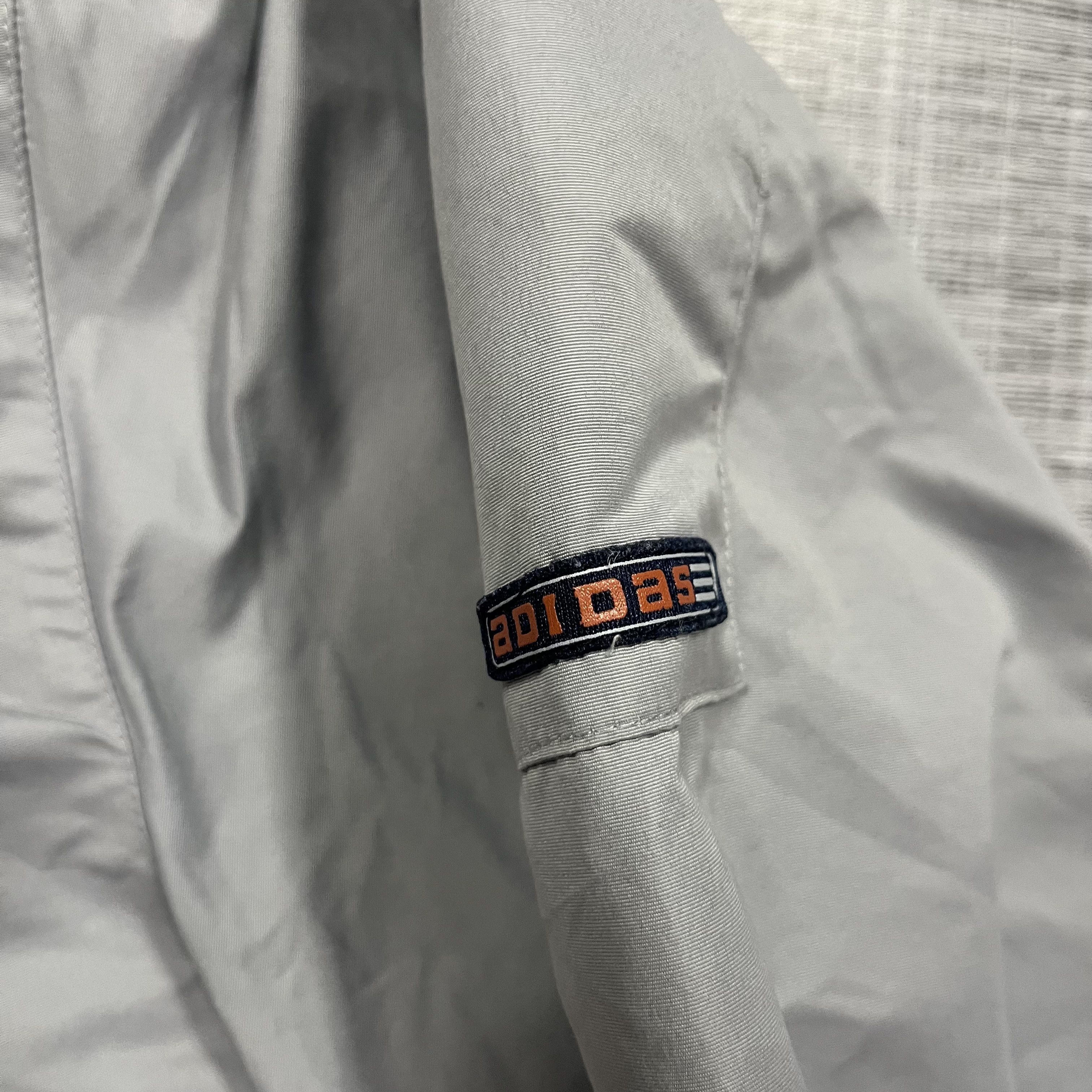 Adidas × Vintage Crazy VTG Y2k Adidas Button Up Lightweight Jacket Size US XL / EU 56 / 4 - 4 Thumbnail
