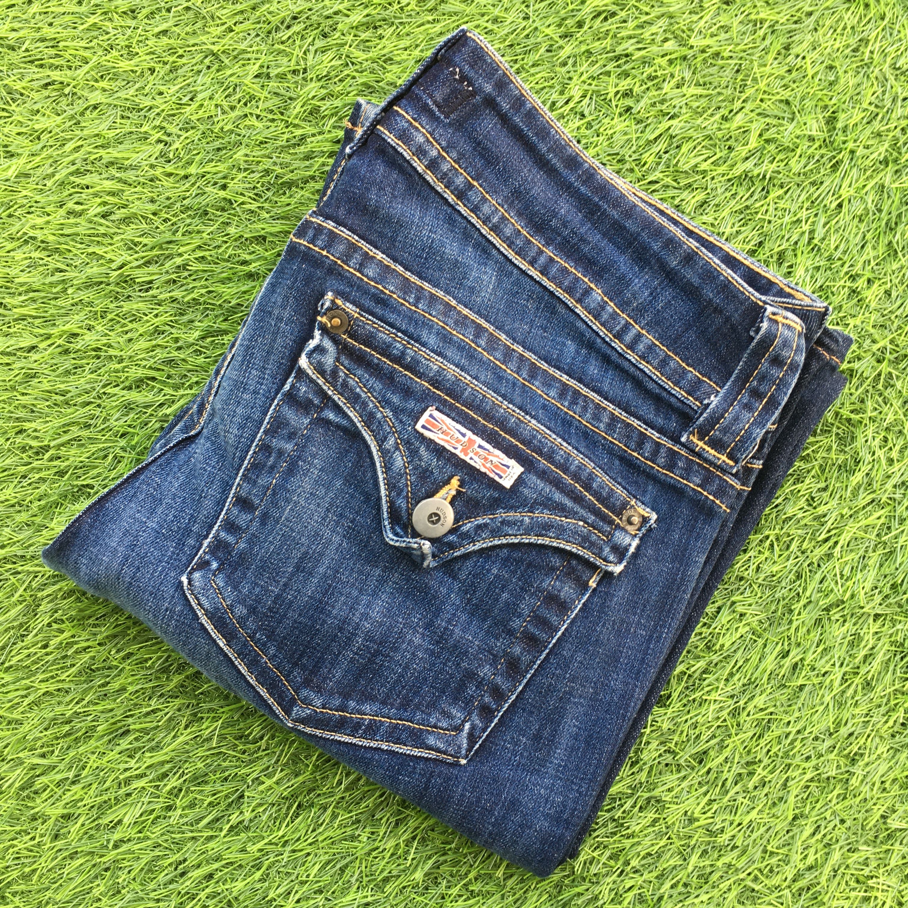 Designer × Jean Hudson Bootcut Flared Jeans D-955 Size 30" / US 8 / IT 44 - 9 Thumbnail