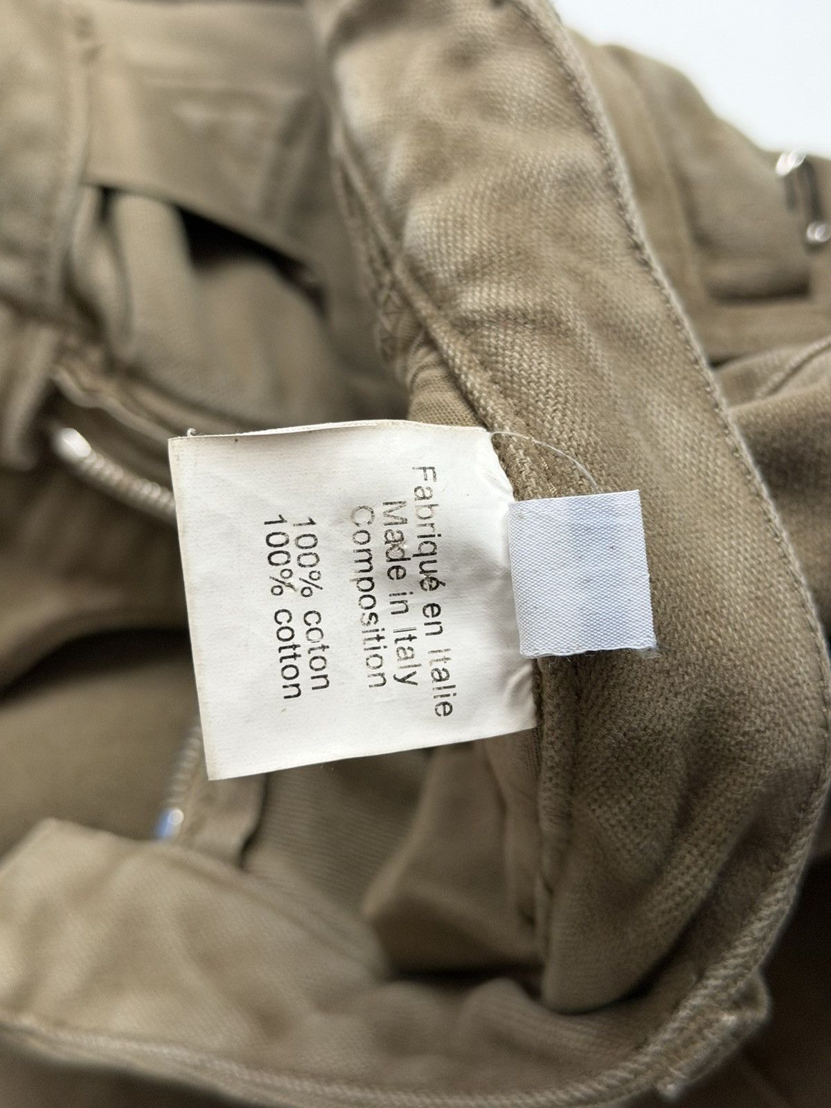 Balmain BALMAIN Decarnin SS 2010 Wax ‘Stain’ Biker Denim Zip Jeans Size US 28 / EU 44 - 21 Thumbnail