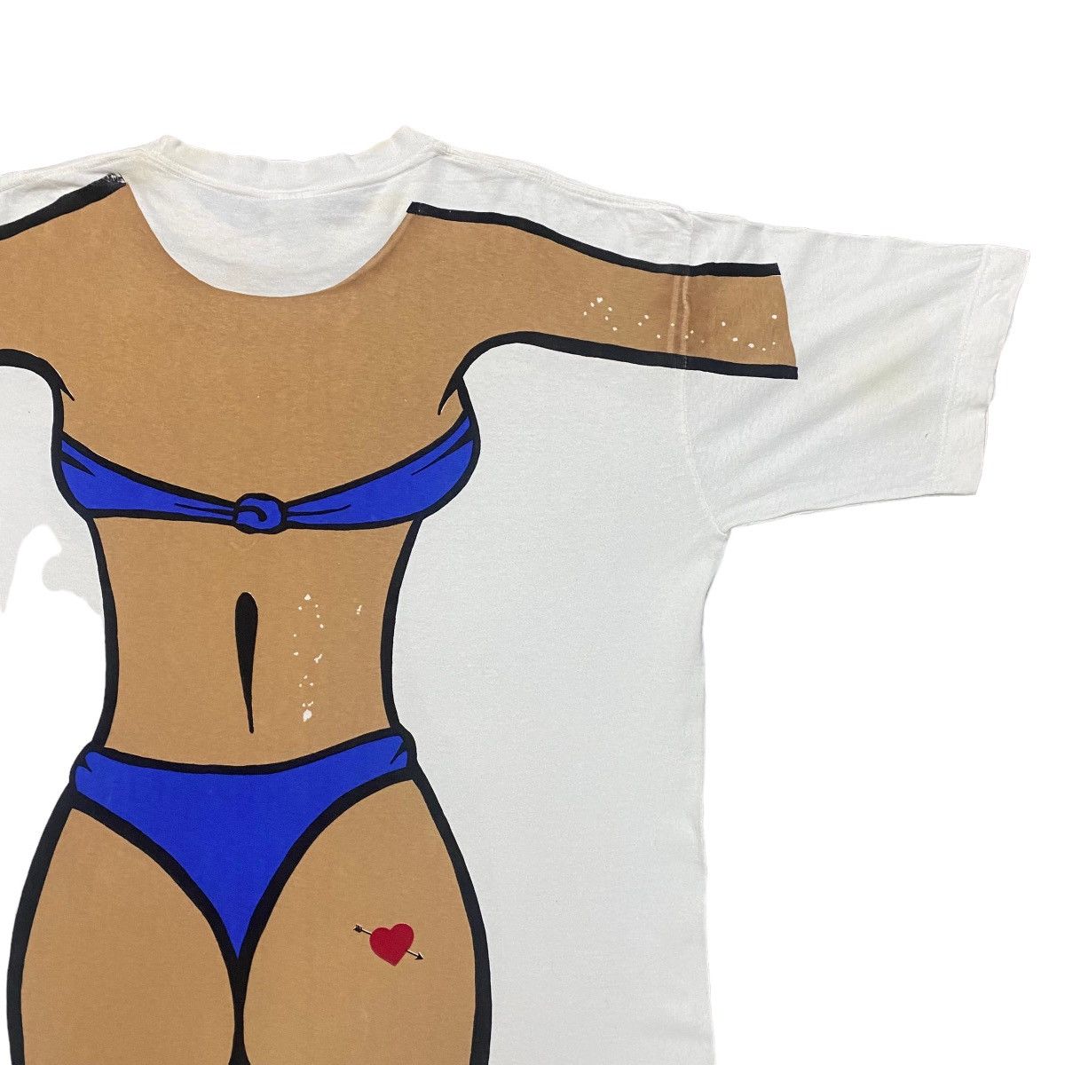 Vintage Vintage Bikini Shirt Overprint Size US XL / EU 56 / 4 - 7 Thumbnail