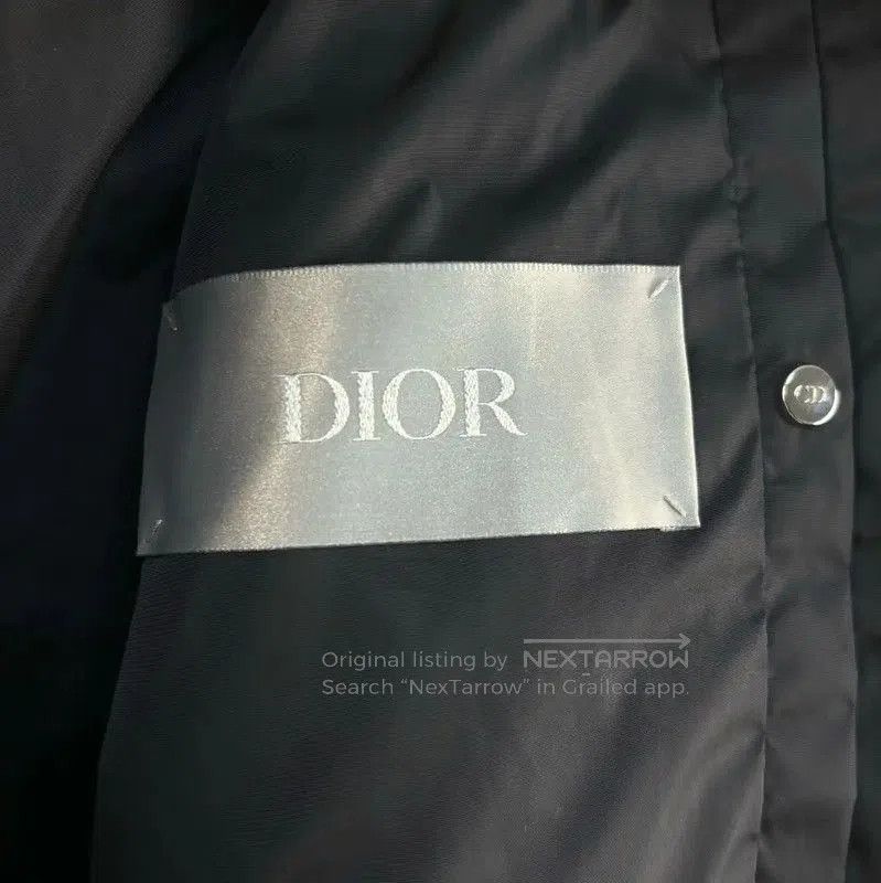 Other Dior Men's Dark Blue Nylon Puffer Jacket . Size US L / EU 52-54 / 3 - 4 Thumbnail