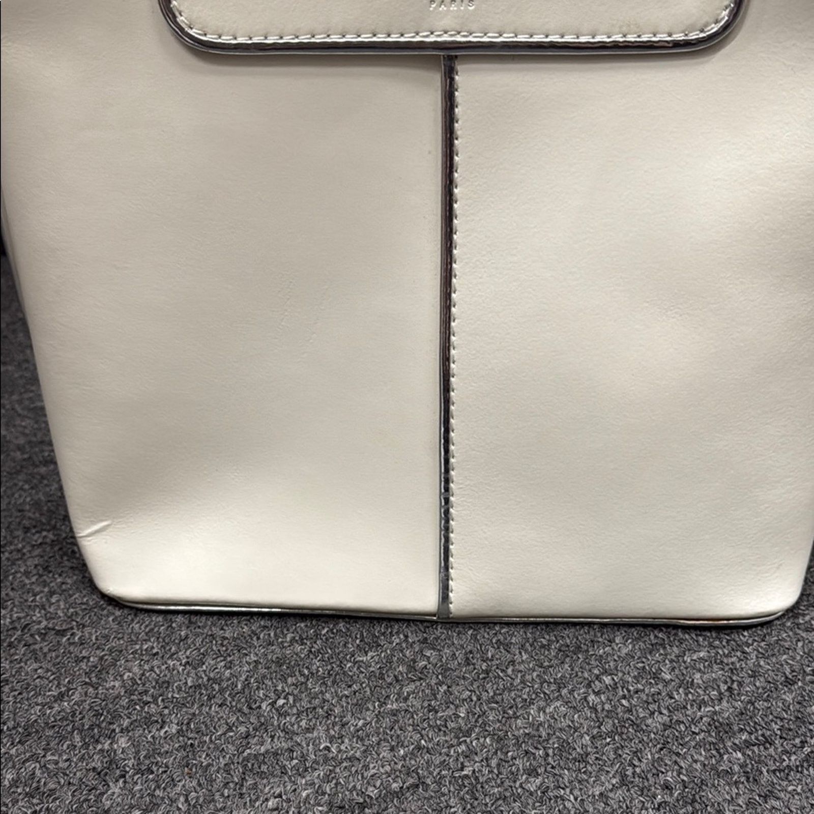 Other NWT LAMARTHE White Women's Top Handle Tote Bag Size ONE SIZE - 2 Thumbnail