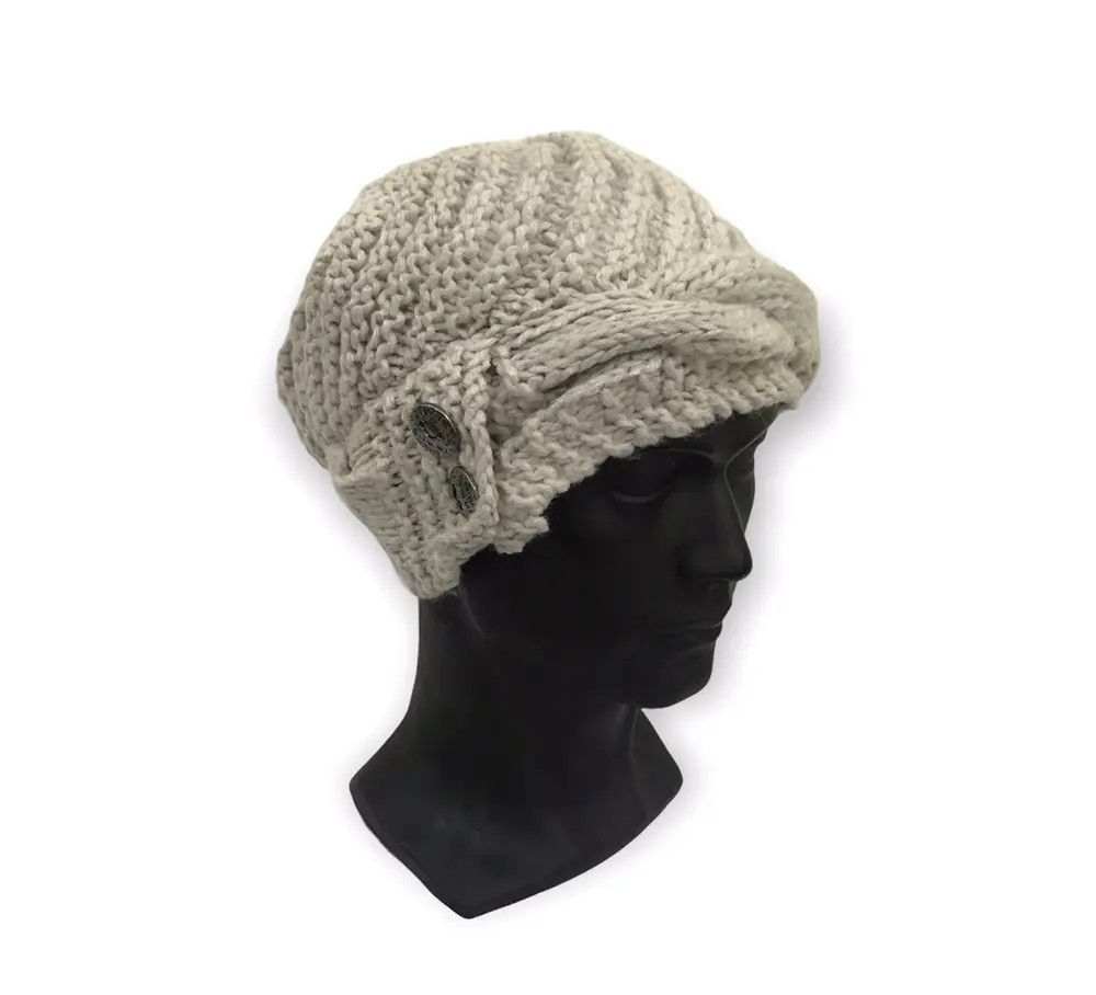 Harley Davidson × Vintage Motor Harley Davidson Plain Beanie Hat Size ONE SIZE - 2 Thumbnail