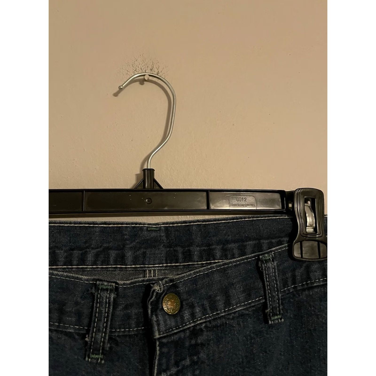 Vintage VINTAGE OshKosh B'gosh USA Union Made Sanforized Denim Jeans - Men's 40x32 - Blue, Cotton, Zip, Regular, Straight, 32in Inseam, Pockets, United States Size US 40 / EU 56 - 4 Thumbnail