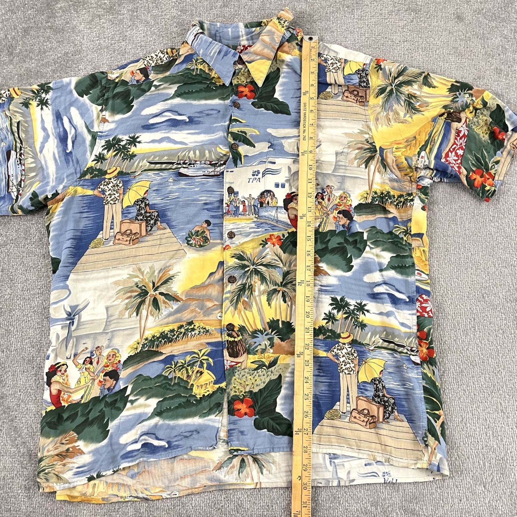 Reyn Spooner VINTAGE Reyn Spooner Shirt Men XL Floral Hawaiian Tropical Resort Aloha Party Button Up Size US XL / EU 56 / 4 - 3 Thumbnail