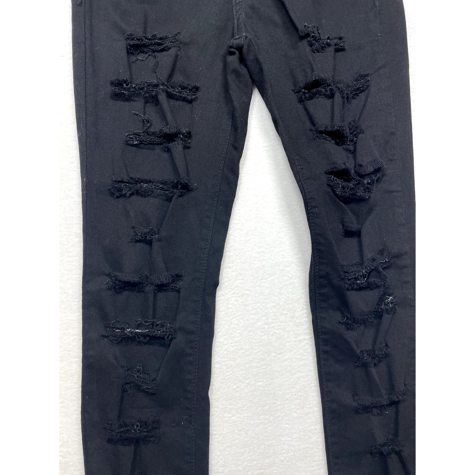 Other Sneak Peek Women’s Size 1 Black Ripped Skinny Jeans Size 25" / US 0 / IT 36 - 3 Thumbnail