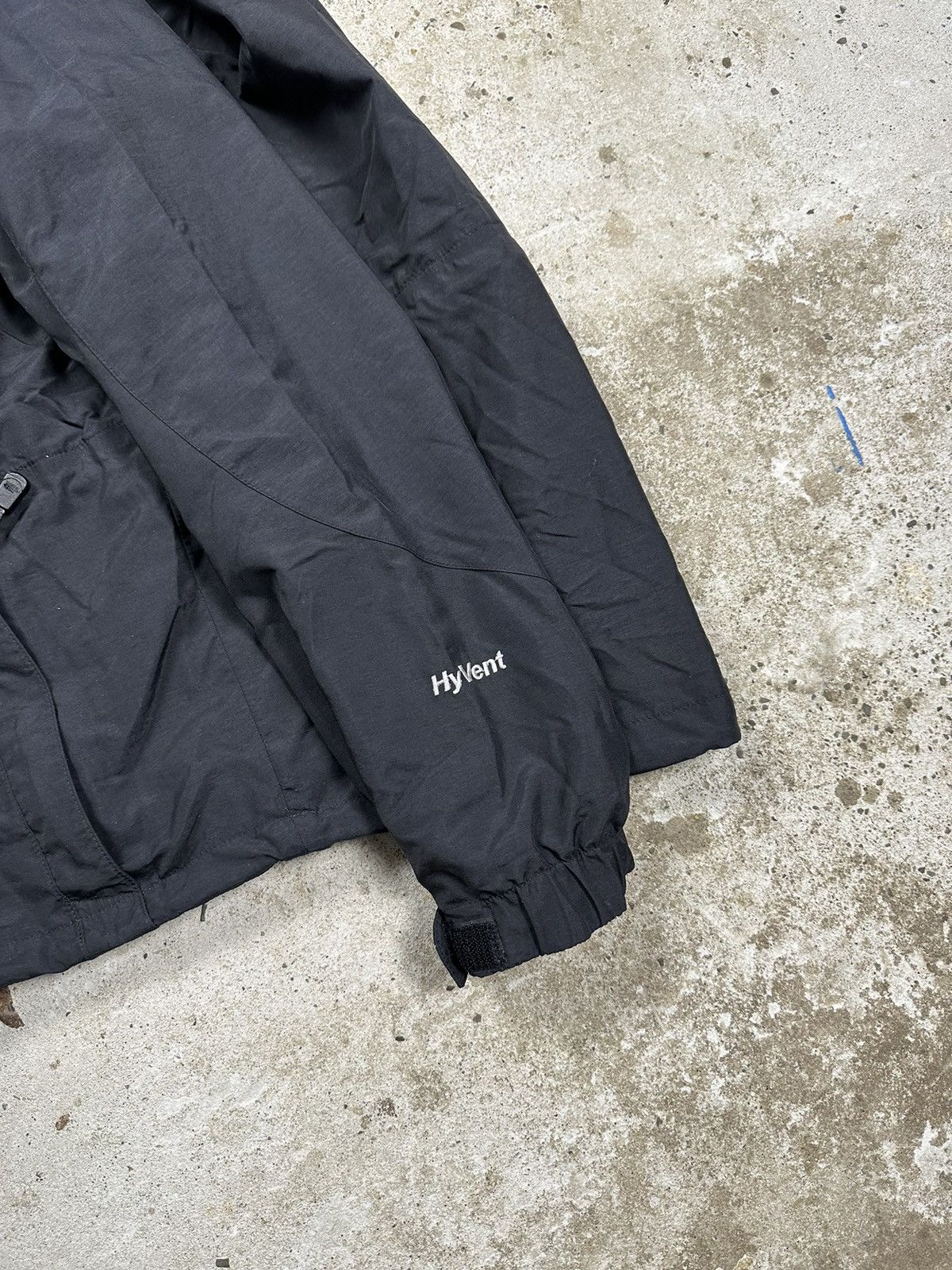 The North Face × Vintage ‼️ Vintage y2k The North Face HyVent Black Jacket Hooded Size US XL / EU 56 / 4 - 14 Thumbnail