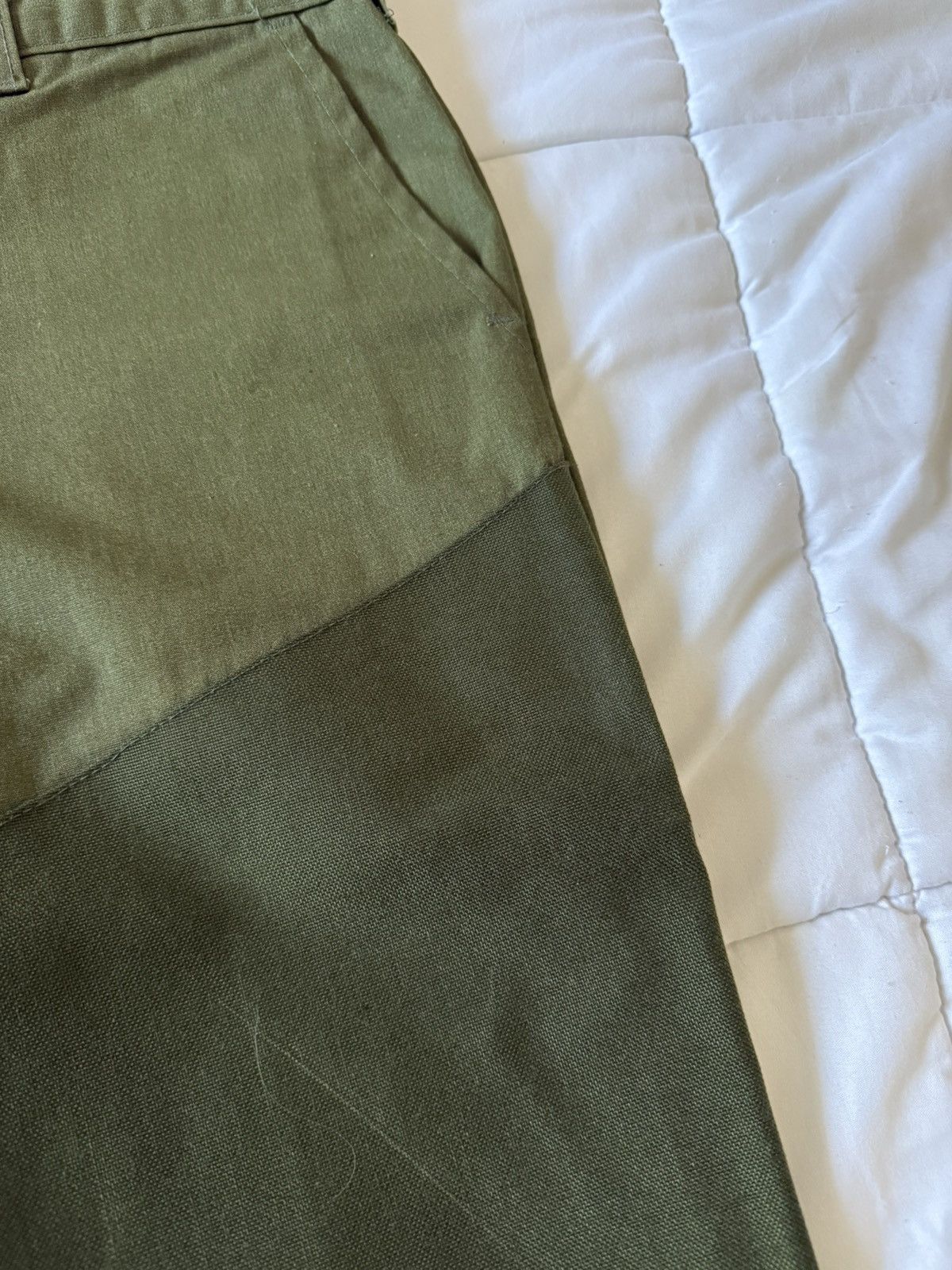 Vintage Rattlers Brand Briar Pants Green Hunting Hiking Brush Size US 34 / EU 50 - 3 Thumbnail