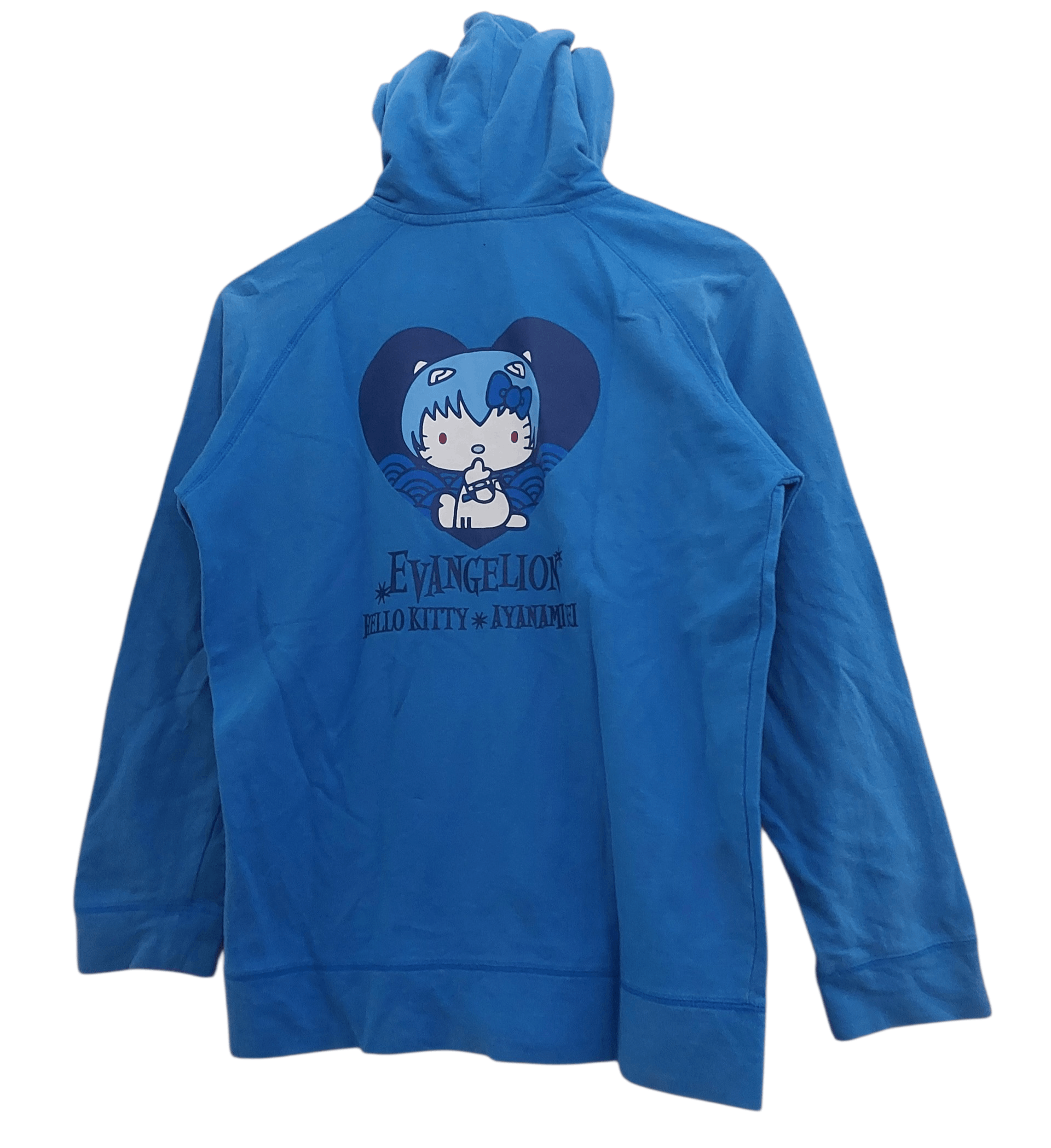 Anime EVANGELION x HELLO KITTY REI AYANAMI ANIME MANGA HOODIE Size US M / EU 48-50 / 2 - 1 Thumbnail