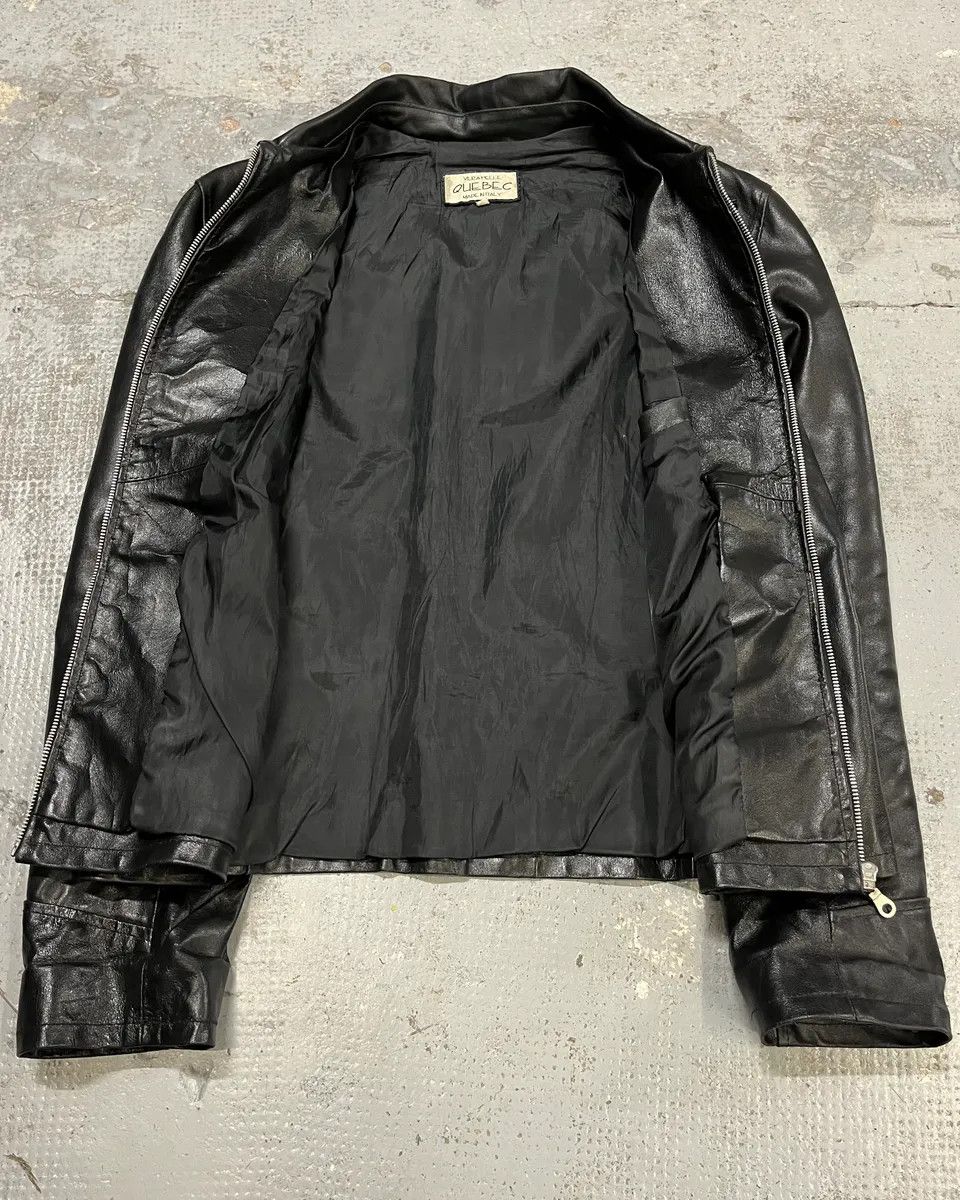 Vintage Vintage Black Classy Italian Leather Jacket Size US M / EU 48-50 / 2 - 8 Thumbnail