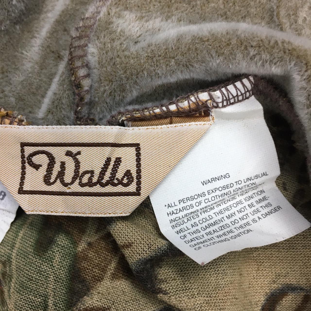 Vintage Vtg WALLO Zip Up Hoodie Jacket Full Print Camo Forest Size US XL / EU 56 / 4 - 4 Thumbnail