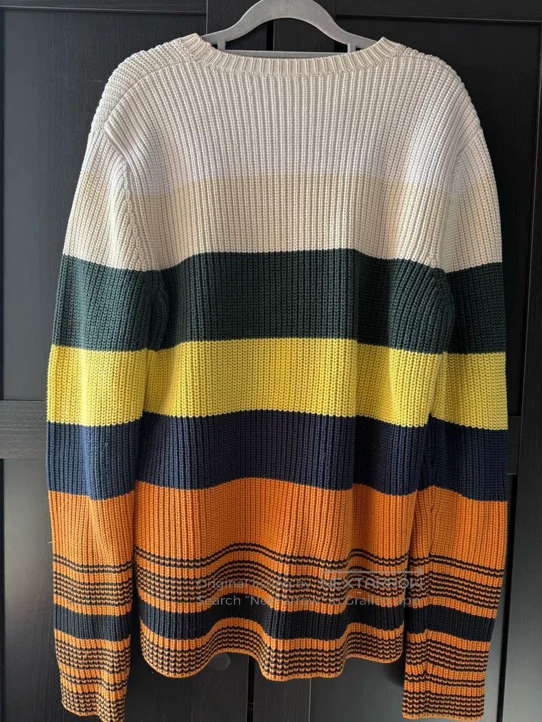 Loewe Loewe Men's Retro Knit Striped Sweater Size US M / EU 48-50 / 2 - 4 Thumbnail