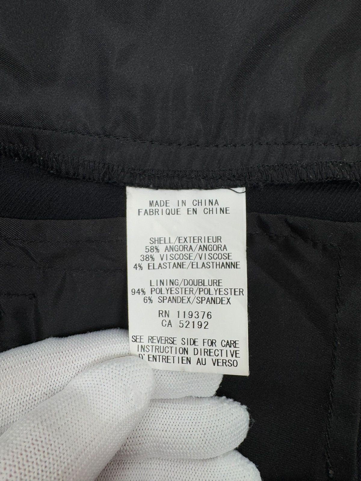 Helmut Lang Helmut Lang Dress Pants Angora-Viscose Women size M Size 30" / US 8 / IT 44 - 12 Thumbnail