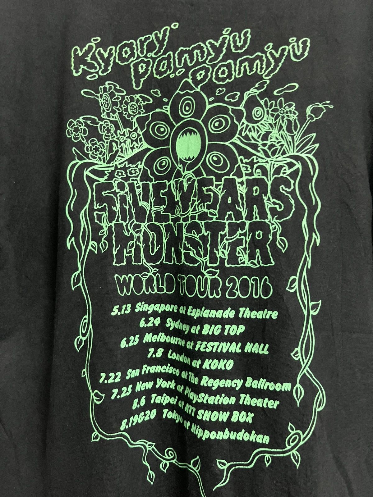 20471120 💥Offer Me💥Kyary Pamyu Pamyu Five Years Monster Tour Size US M / EU 48-50 / 2 - 9 Thumbnail