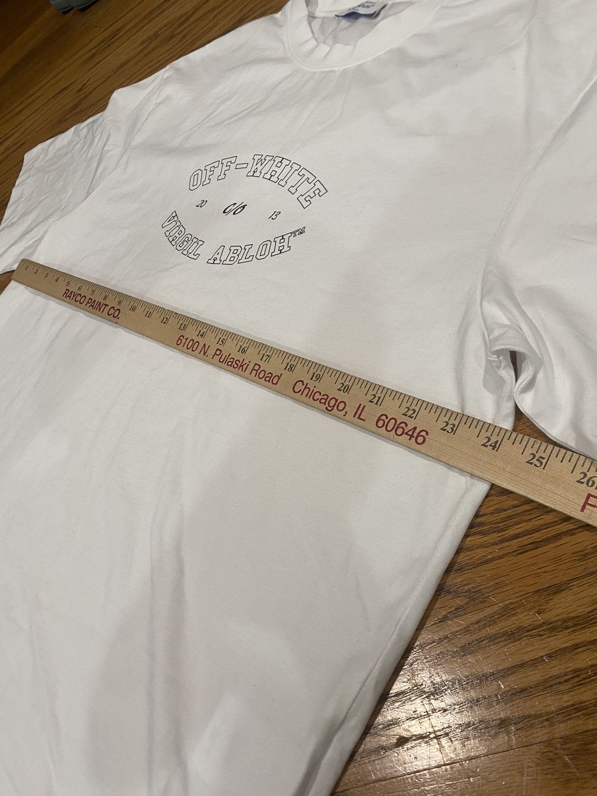 Off-White Off white college shirt brand new Size US XXL / EU 58 / 5 - 2 Thumbnail