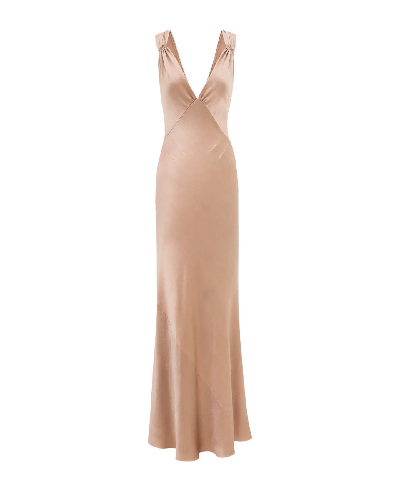 Saint Laurent Paris o1bcso1str0426 Long Dress in Pink Size XL / US 12-14 / IT 48-50 - 1 Thumbnail