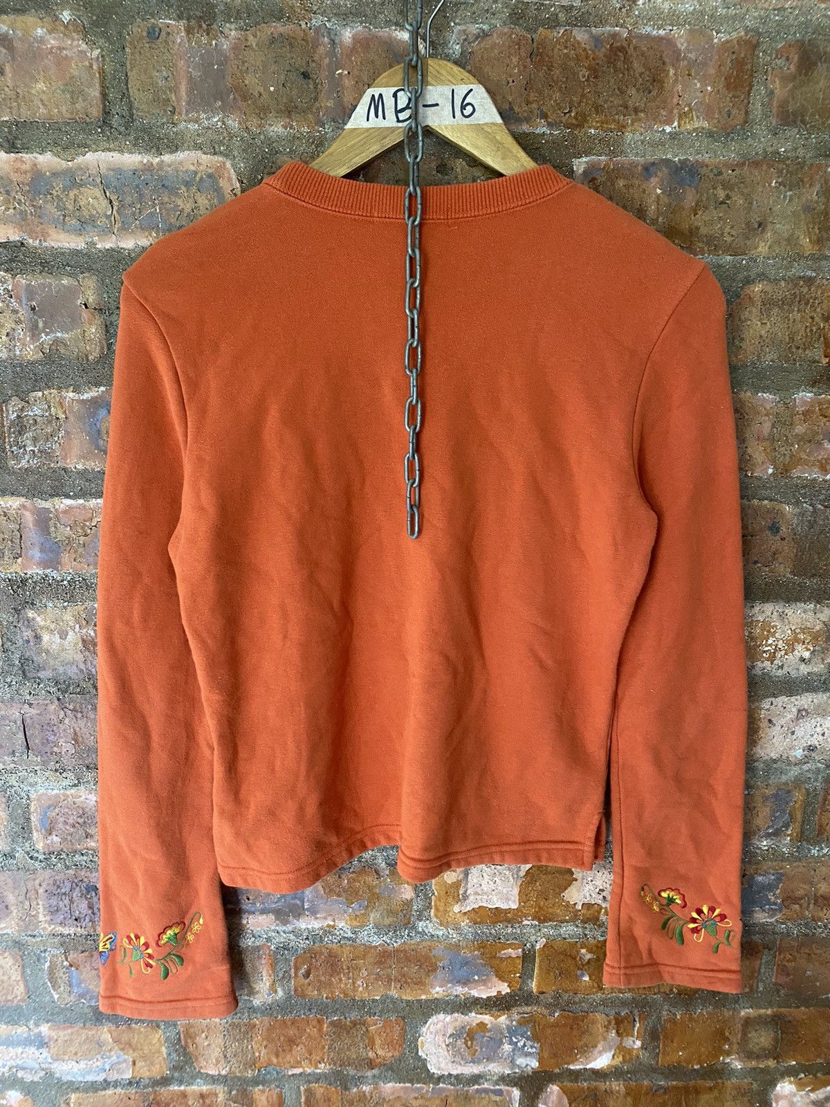 Hysteric Glamour 1990s Ba Tsu Japan Center Butterfly and flower embroidered Size S / US 4 / IT 40 - 8 Thumbnail