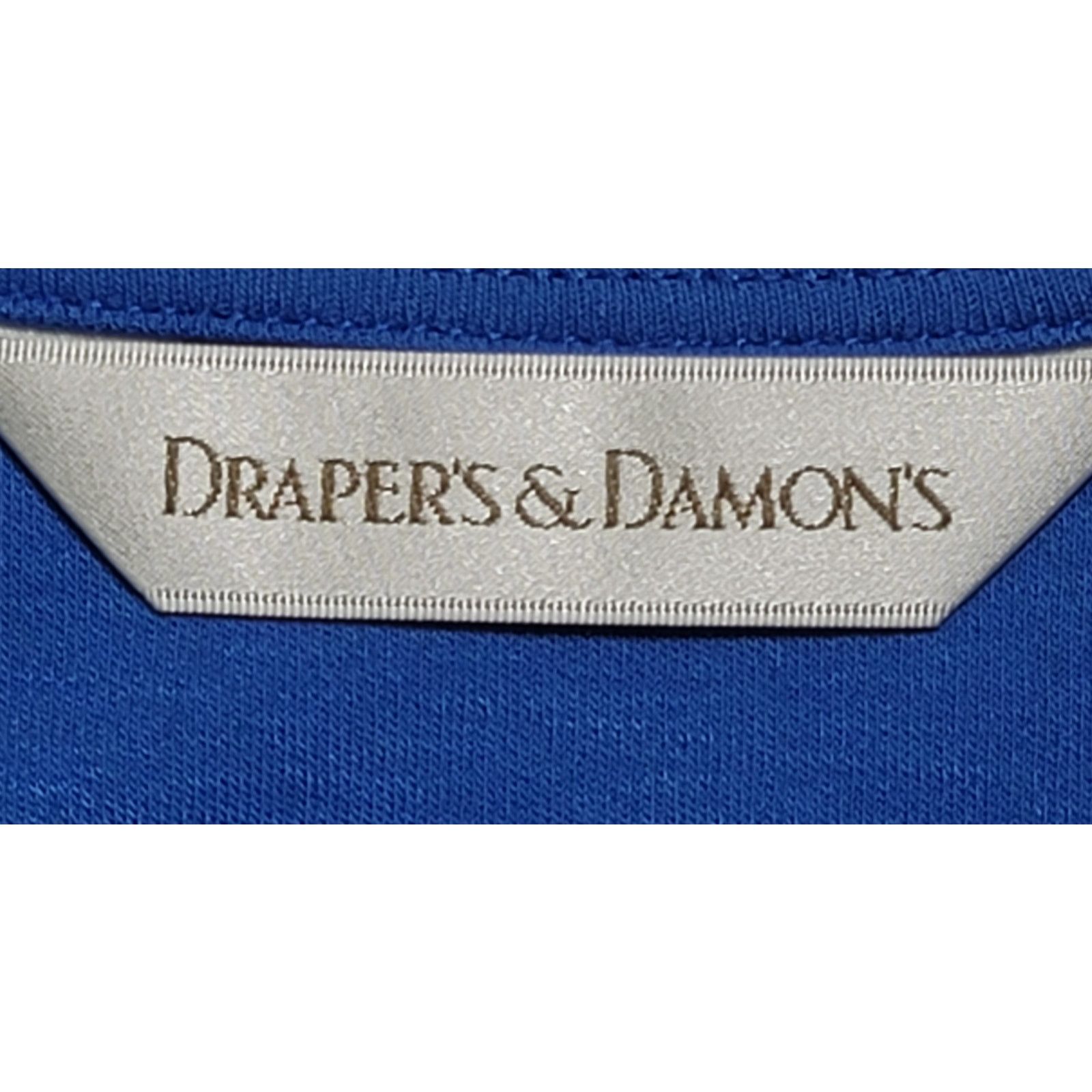 Other Draper's & Damon's Blue Lace Square Neck Tank Top Large NWT Size L / US 10 / IT 46 - 3 Thumbnail