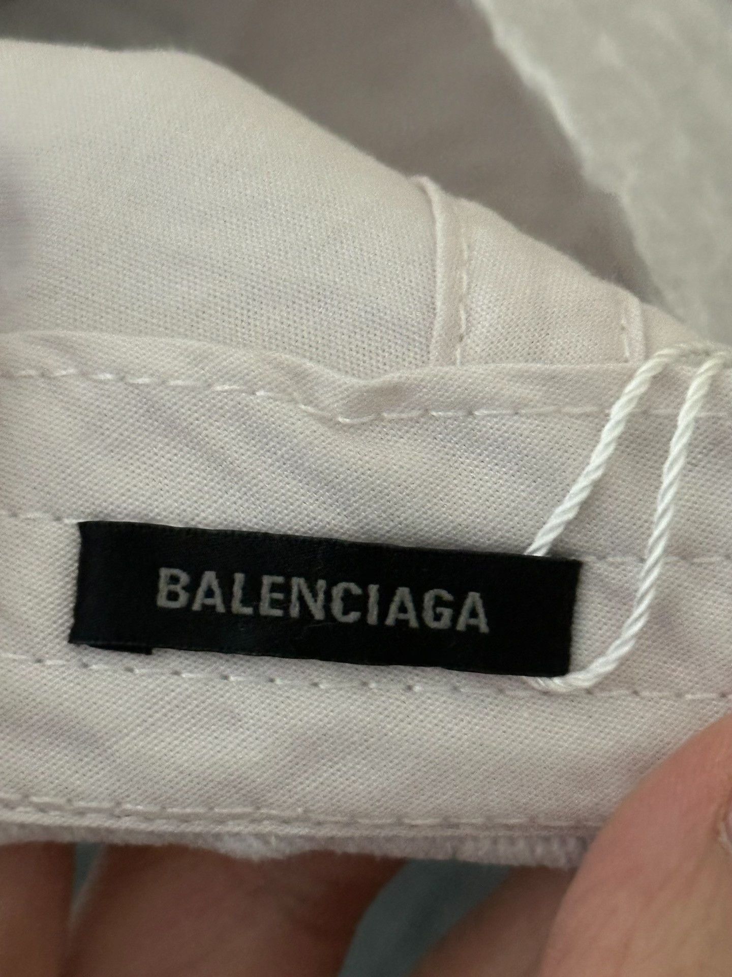 Balenciaga Balenciaga Distressed Coke Logo Baseball Cap Size ONE SIZE - 5 Thumbnail