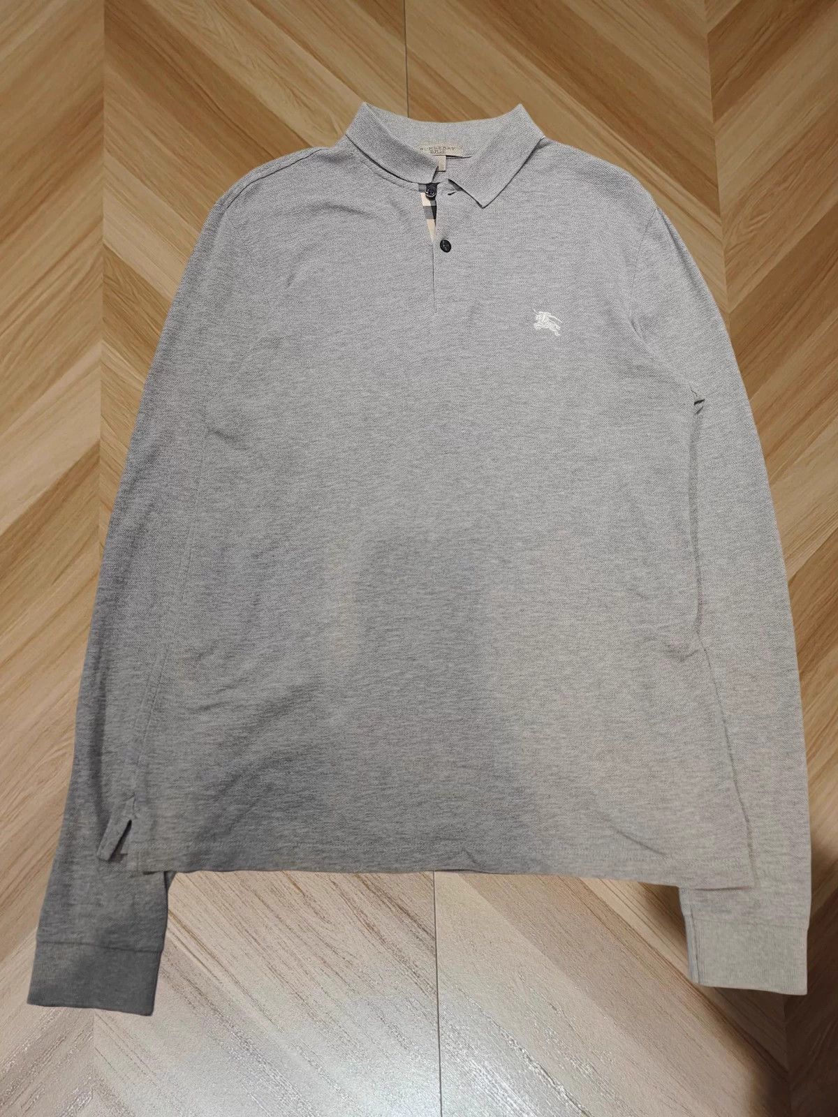 Burberry Burberry Long Sleeve Polo M - 99% New, Authentic Size US M / EU 48-50 / 2 - 1 Thumbnail