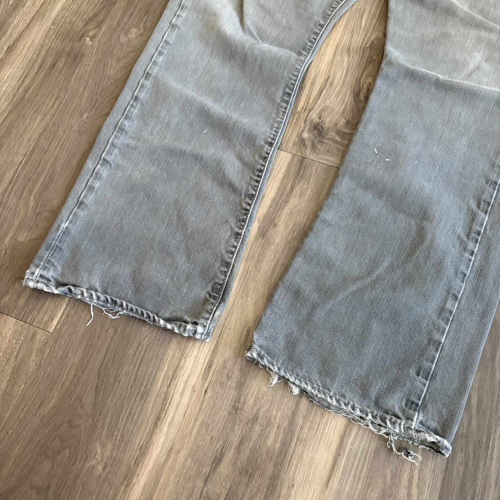 Express × Vintage Vintage Y2K Express Jeans Mens Size 34x31 Randigo Button Fly Size US 34 / EU 50 - 2 Thumbnail