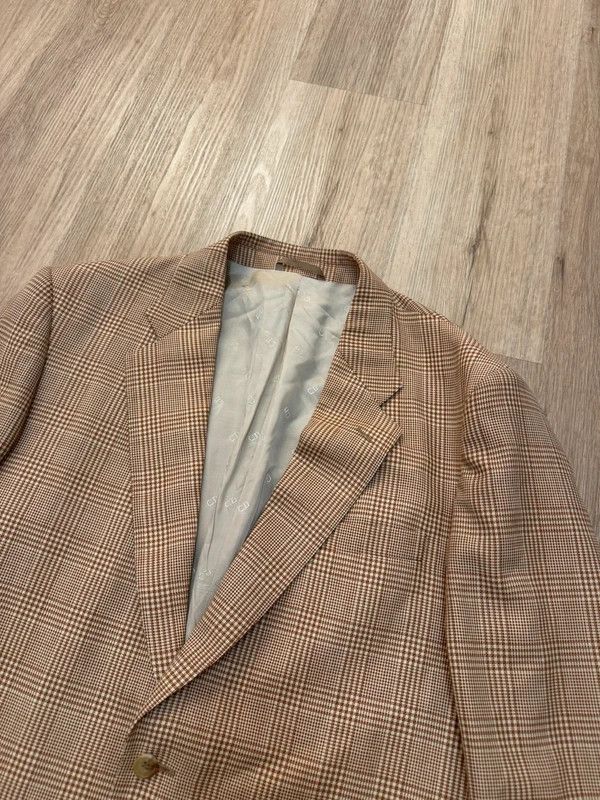 Christian Dior Monsieur Christian Dior Monsieur Vintage 60s Archive Wool Blazer M/L Size 50R - 5 Thumbnail