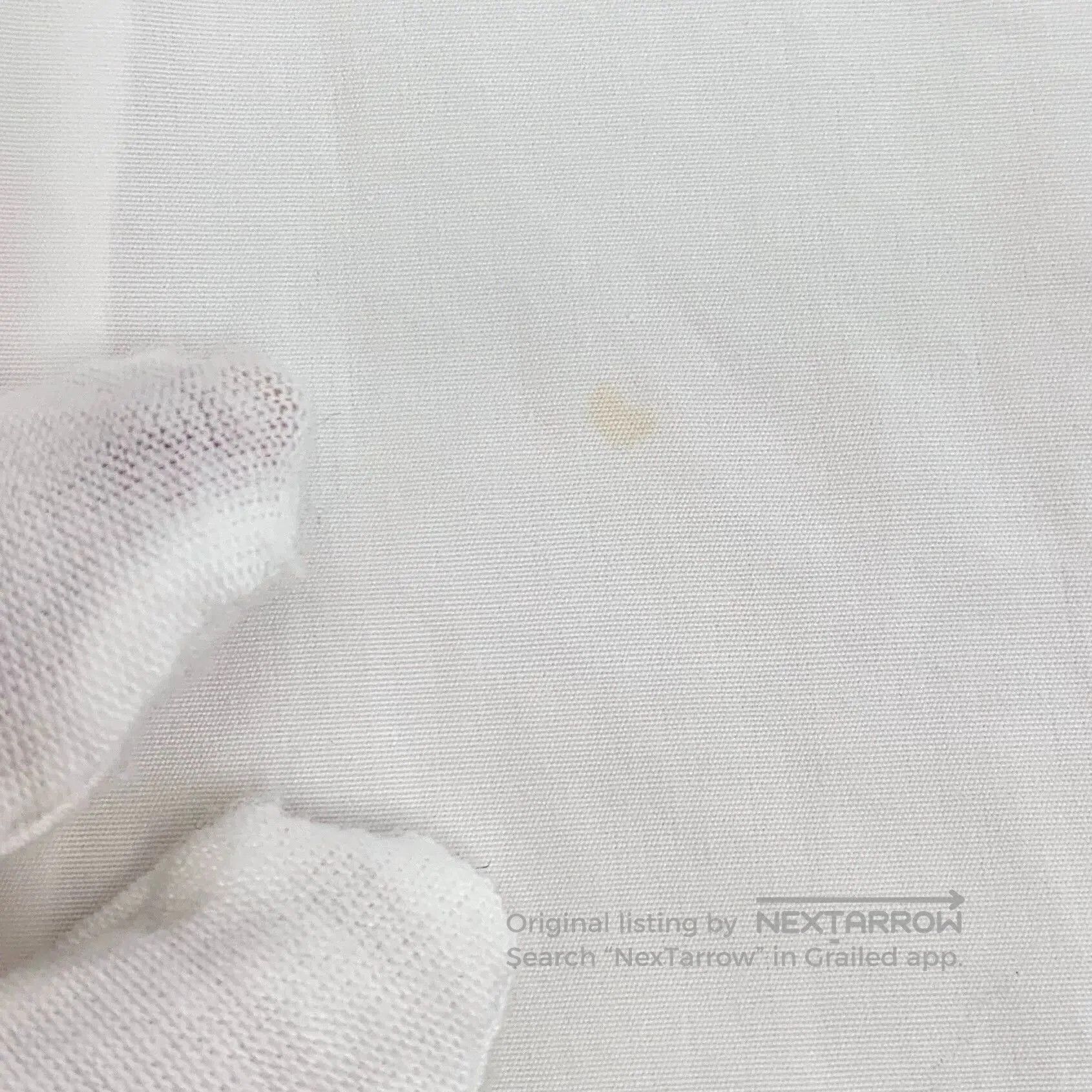 Dior white cotton shirt dress with irregular hem. Size US S / EU 44-46 / 1 - 9 Thumbnail