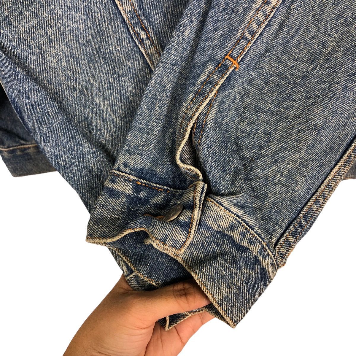 Japanese Brand 🔥Vintage Trucker Denim Jacket J.Crew Japan Issey Miyake Size US L / EU 52-54 / 3 - 13 Thumbnail