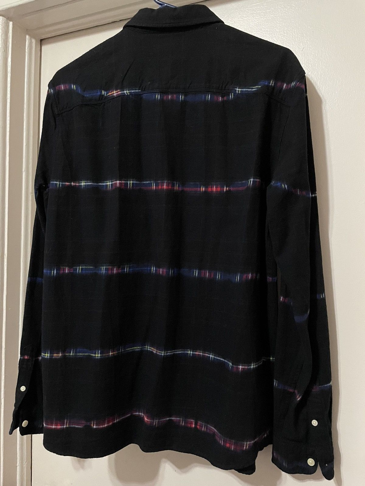 Allsaints Allsaints Claverack LS Shirt Flannel Tie Dye Black Size XS Size US XS / EU 42 / 0 - 3 Thumbnail