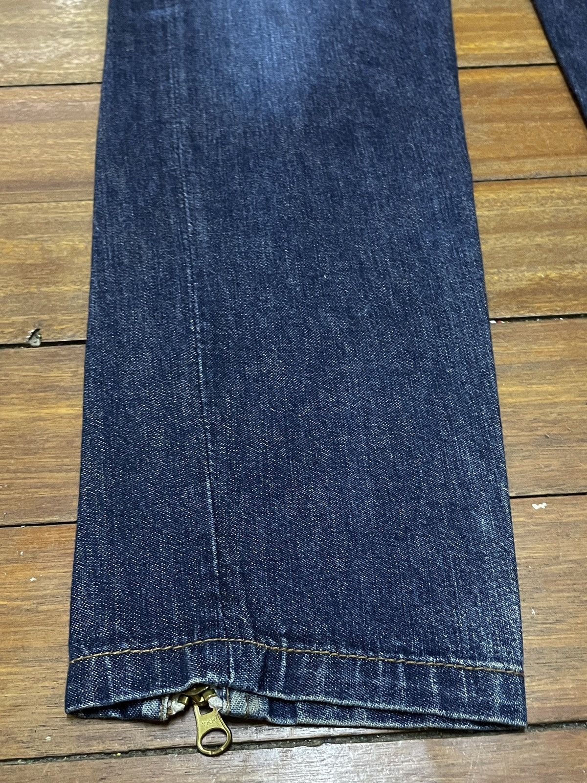 PPFM Rare Design Vintage Japanese Brand PPFM Sukajan Jeans 1990s Size US 31 - 8 Thumbnail