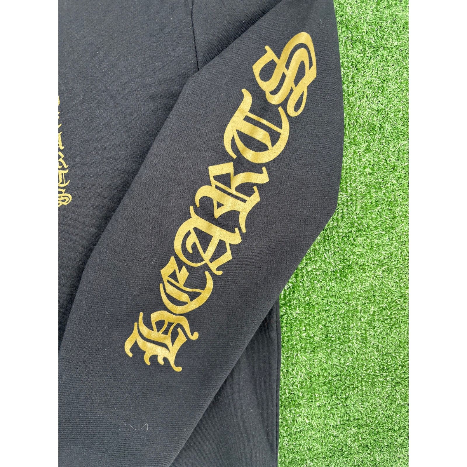 Chrome Hearts Chrome Hearts Olive Vertical Logo Black Pullover Hoodie MD Size US M / EU 48-50 / 2 - 4 Thumbnail