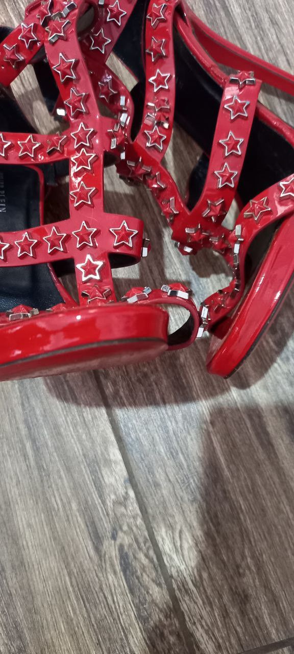 Philipp Plein philipp plein sandals Cuba star -studded Size US 7 / IT 37 - 15 Thumbnail