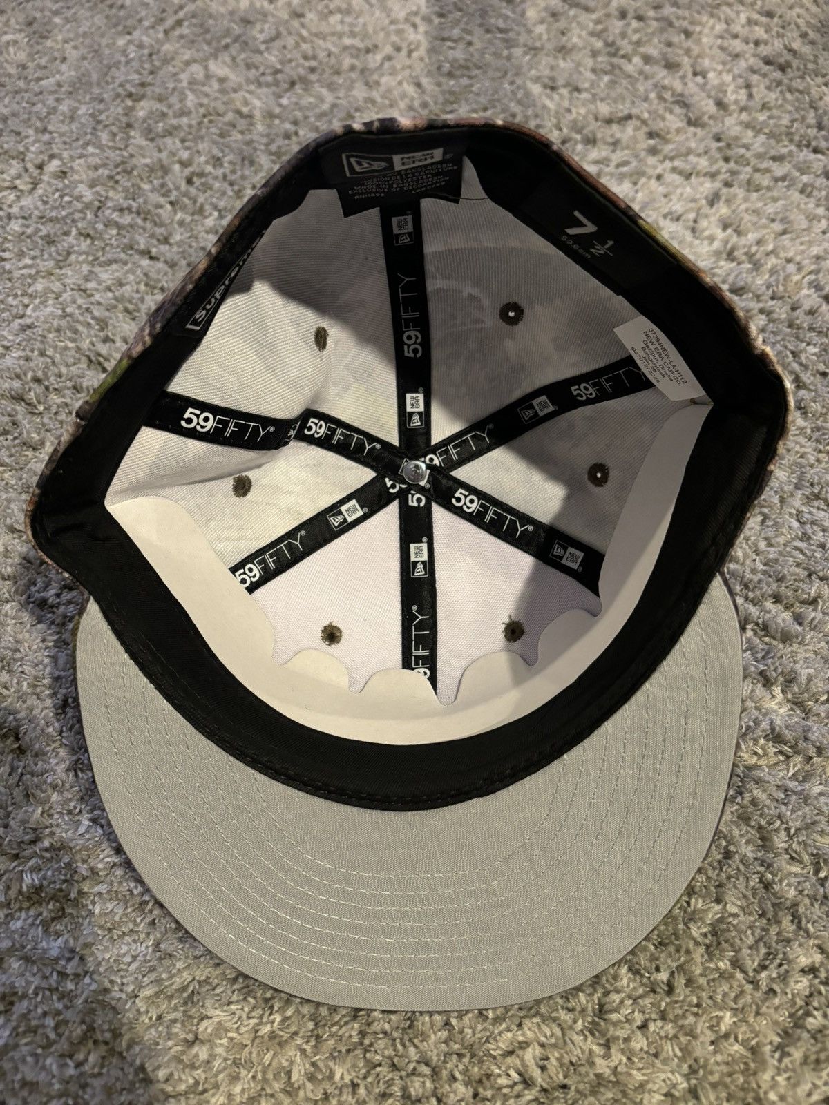 New Era × Supreme Supreme Championship Box Logo New Era 59fifty Hat Size ONE SIZE - 4 Thumbnail