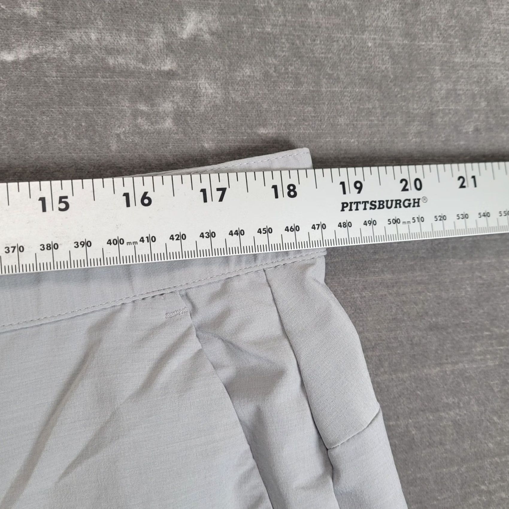 Fabletics Fabletics Mens XL Pant Light Grey Stretch Performance Chino 36x30 Size US 36 / EU 52 - 6 Thumbnail