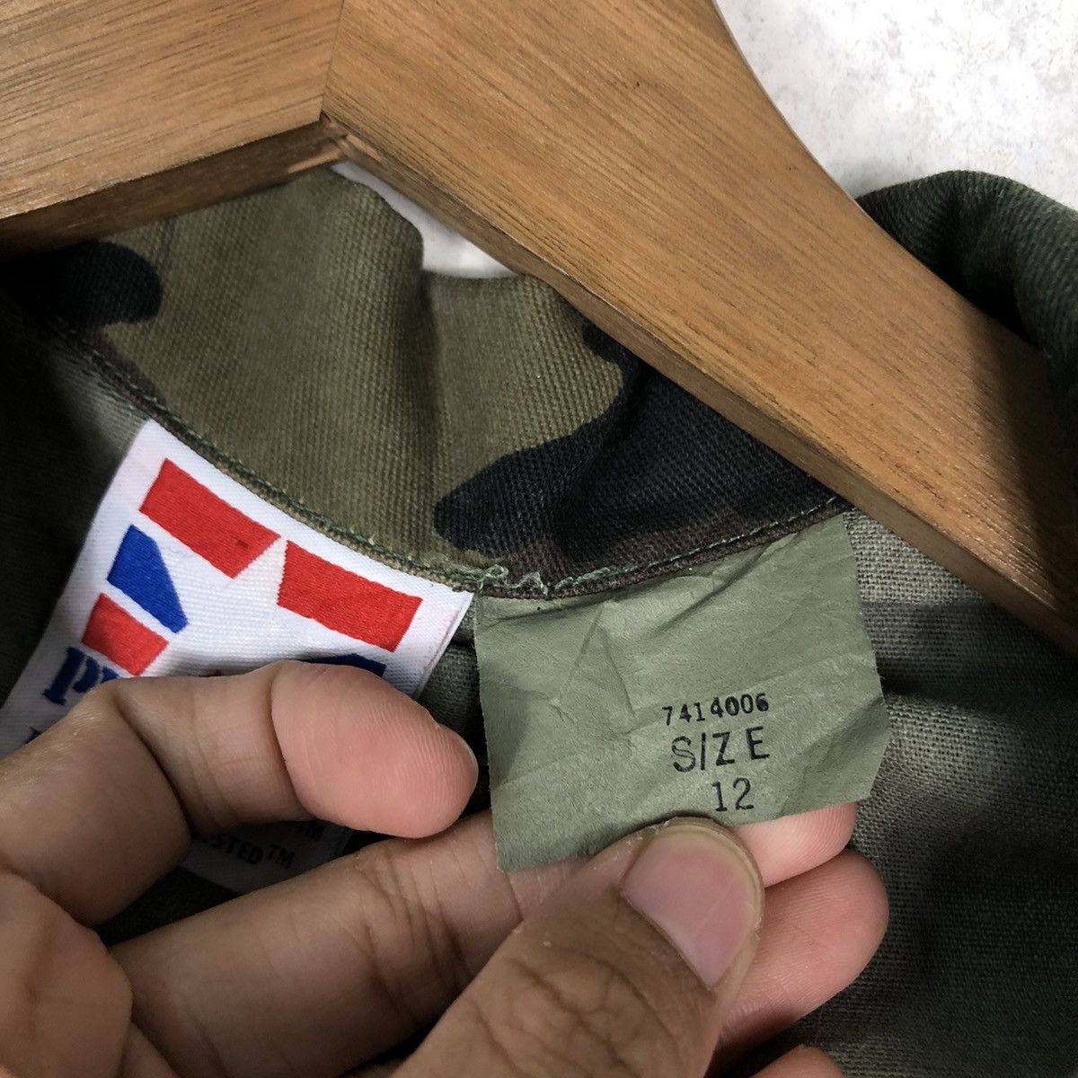 Japanese Brand 🔥Vintage Chore Camouflage Military Kids Jacket Size US M / EU 48-50 / 2 - 18 Thumbnail
