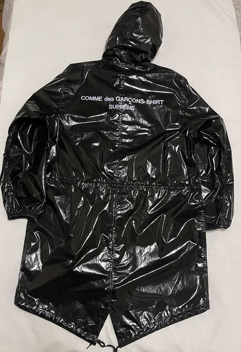 Supreme Supreme cdg shirt logo fishtail parka dswt | Grailed