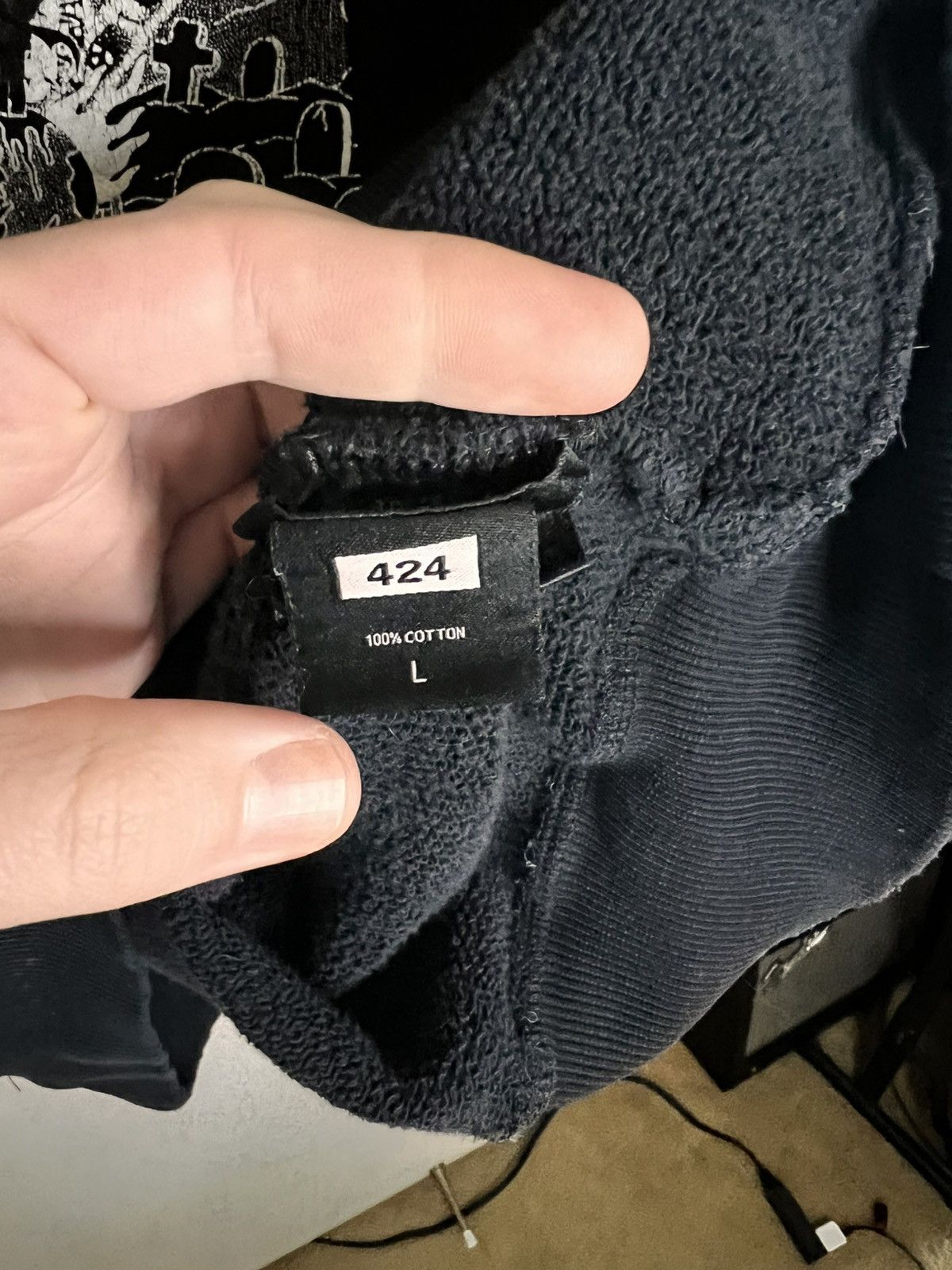 424 424 FTW hoodie Size US L / EU 52-54 / 3 - 7 Thumbnail