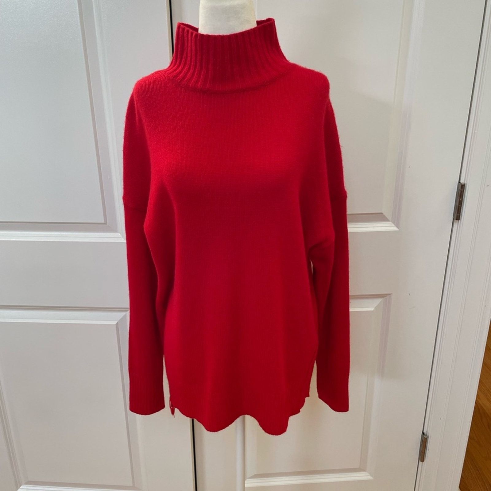 Camden Mock Neck Cashmere Sweater from 360 Cashmere