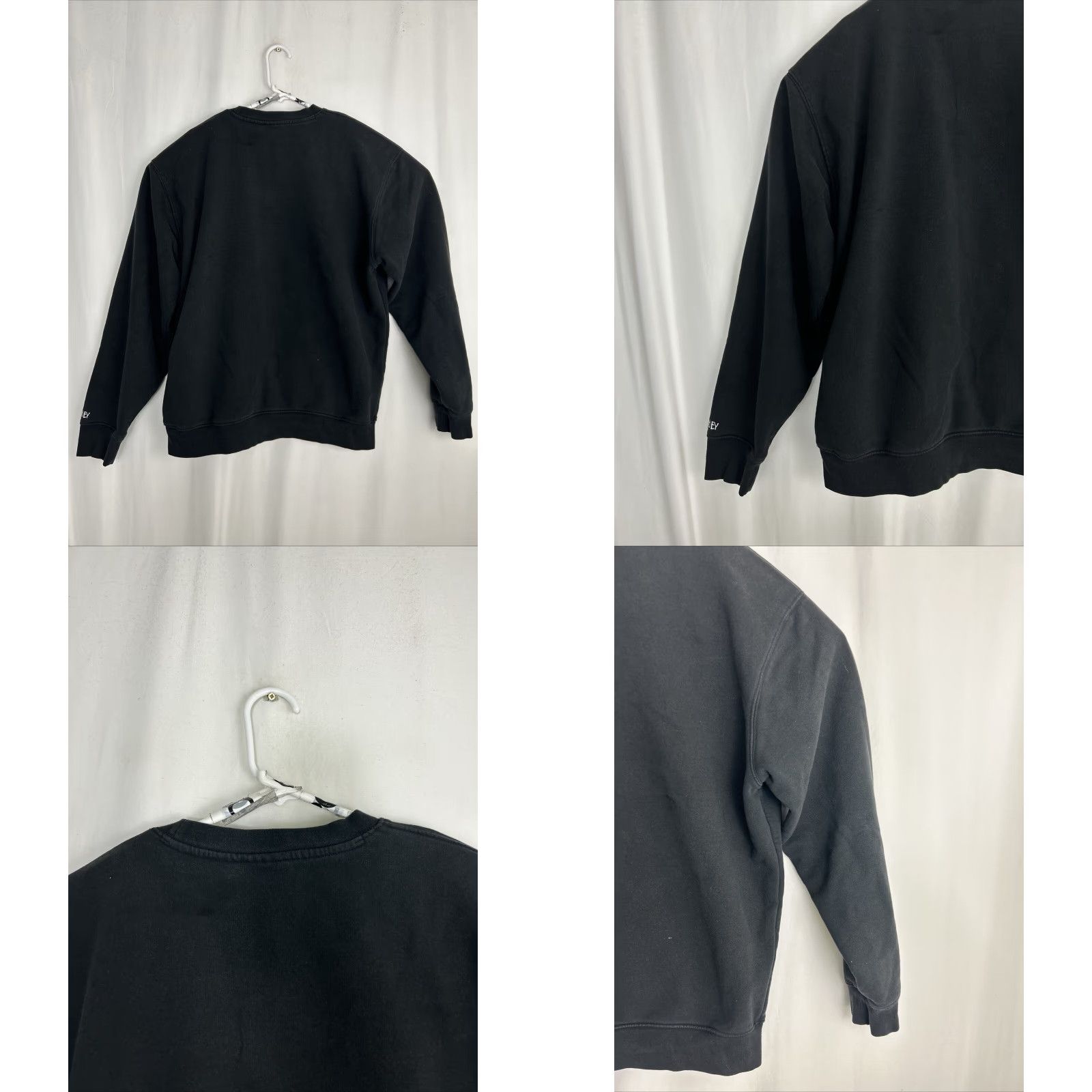 Obey OBEY All Night Long Pullover Crewneck Sweater Black XL Mens Size US XL / EU 56 / 4 - 9 Thumbnail
