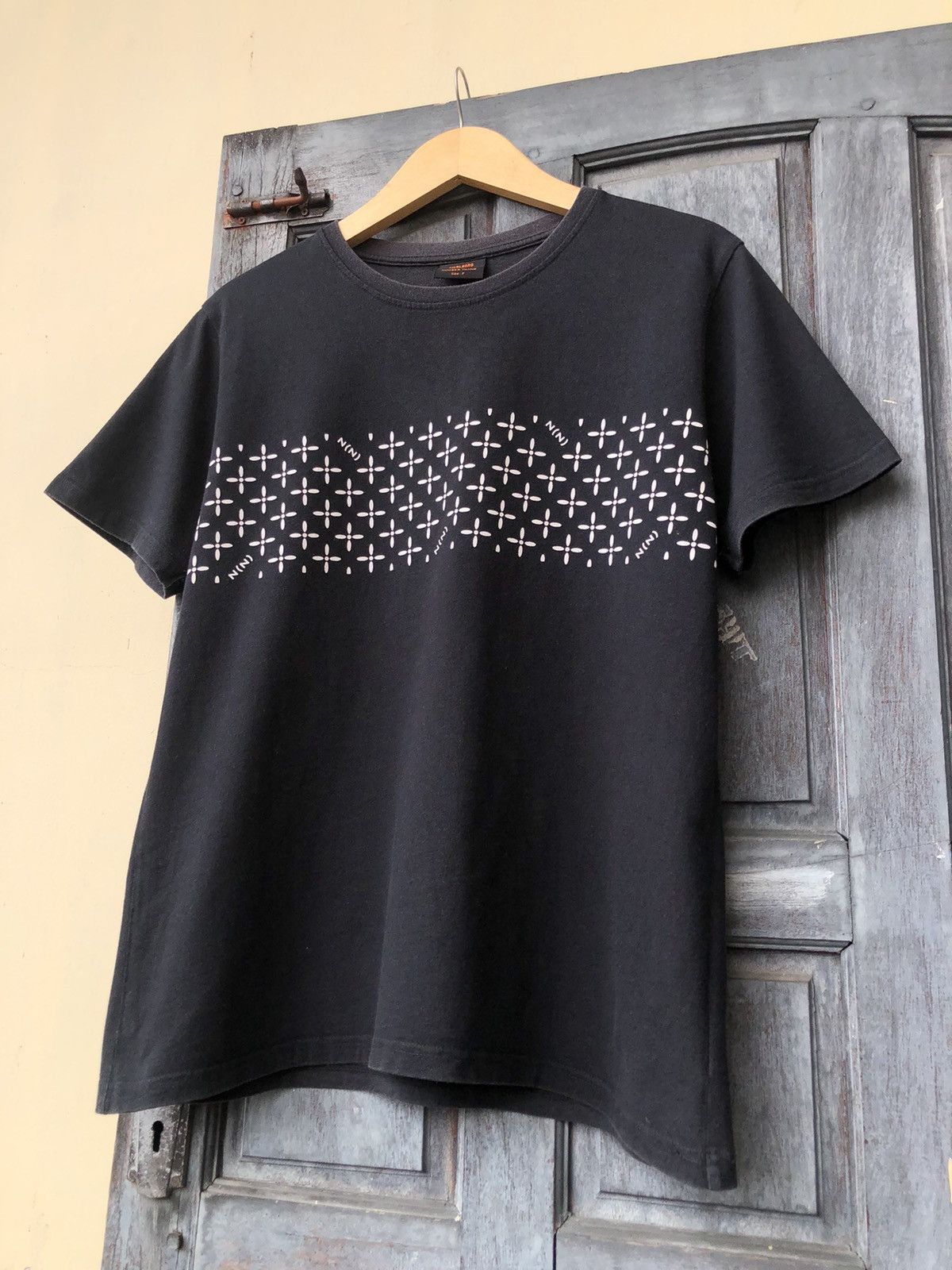 Miei T　0107 ♡ Buy Tommy Hilfiger Mens White Horizontal Striped T-Shirt