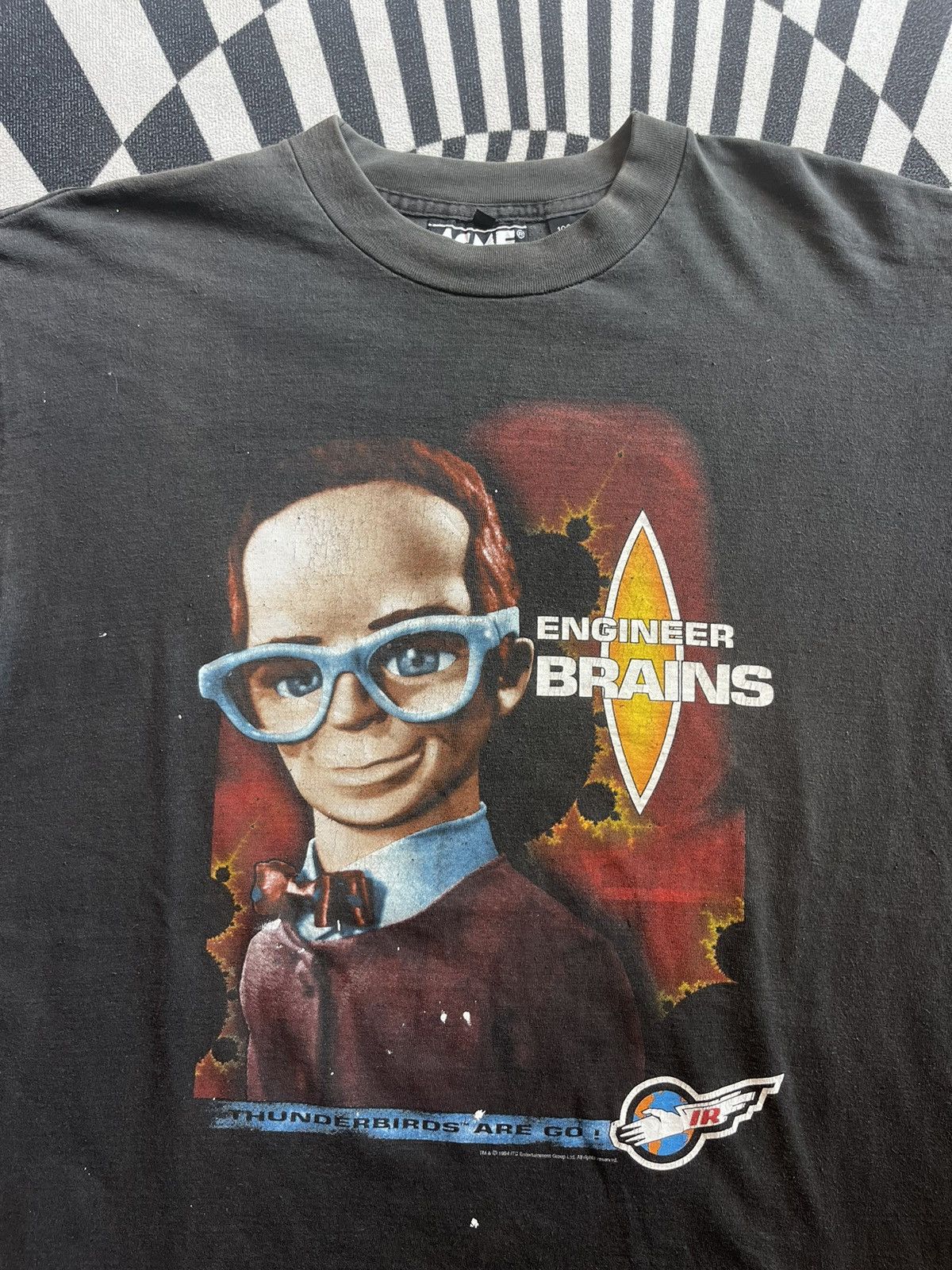 Arts & Science Vtg BRAINS Engineer In Thunderbirds Are Go 1994’s Tshirt Size US XL / EU 56 / 4 - 5 Thumbnail