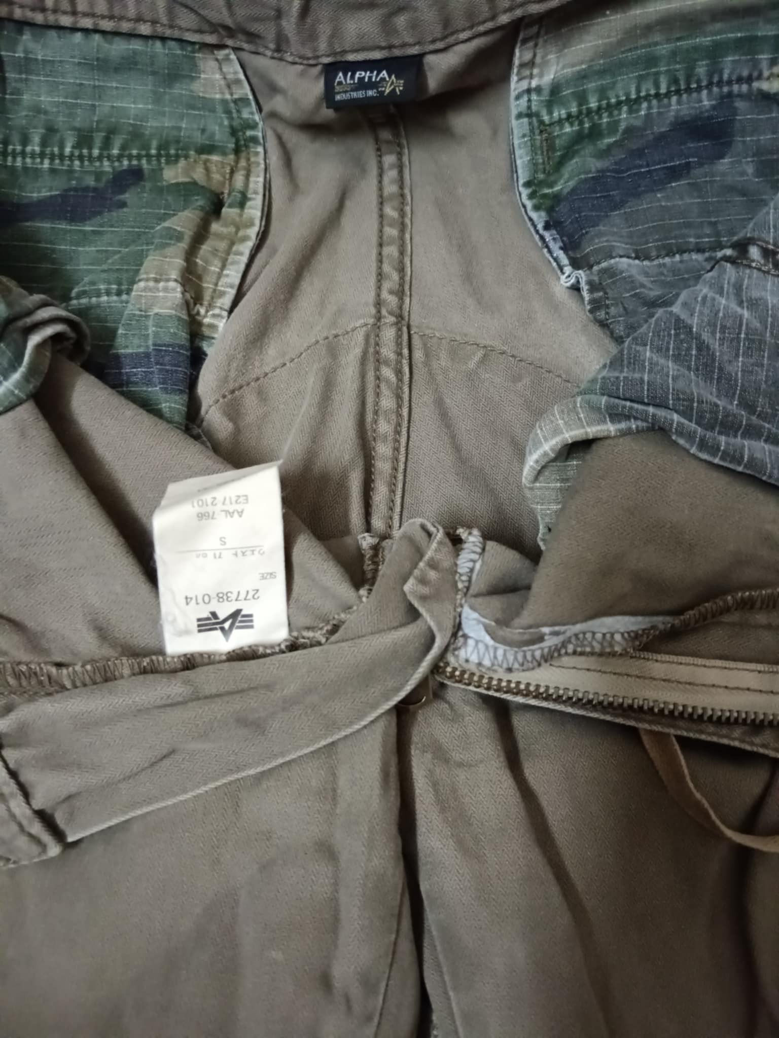 Alpha Industries VINTAGE AVIREX 3Q / CROPPED PANTS Size US 34 / EU 50 - 4 Thumbnail