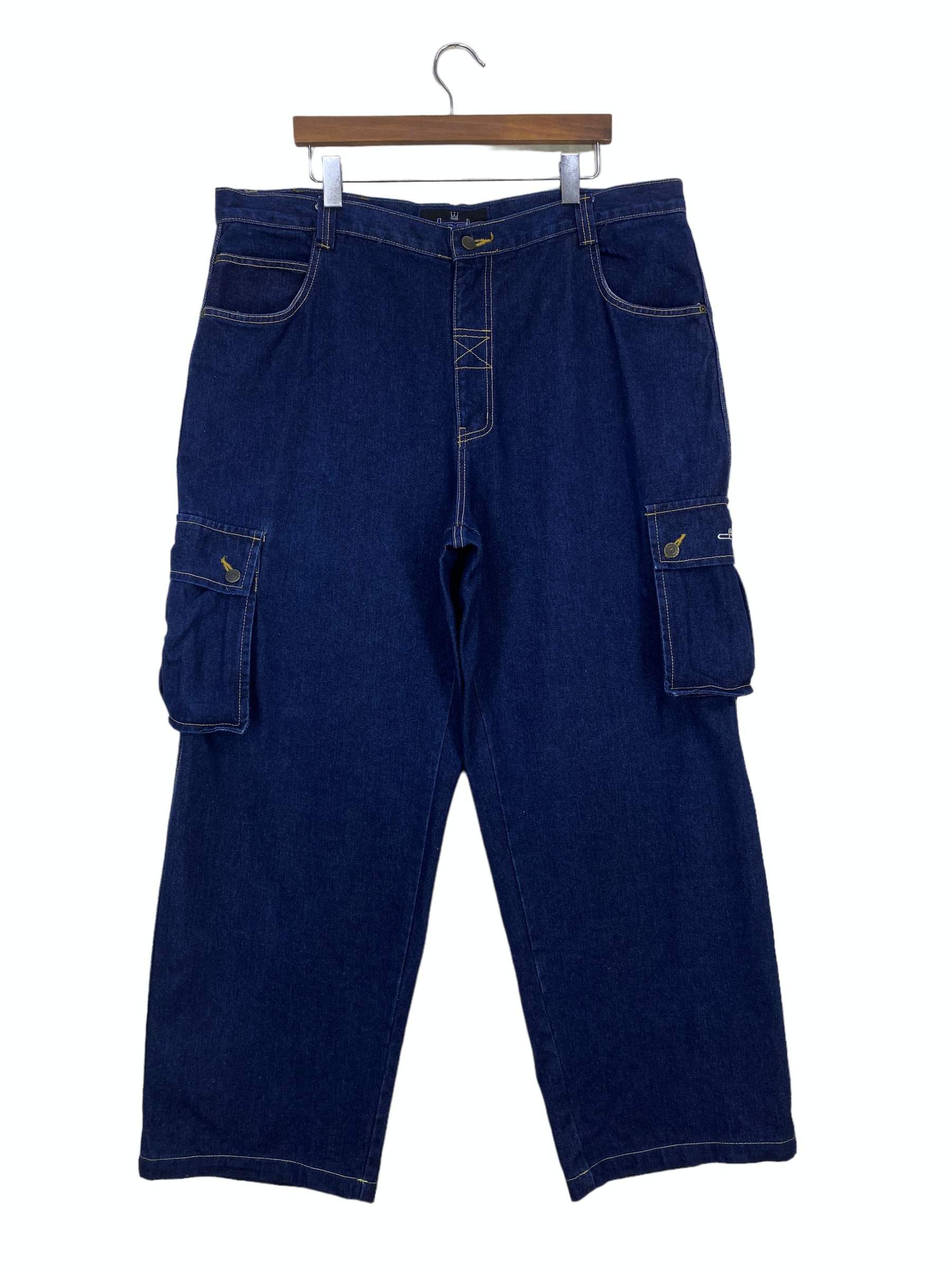 Damani Dada Damani Dada Cargo Jeans Dada Baggy Hip Hop Skateboards Jeans Size US 42 / EU 58 - 2 Thumbnail